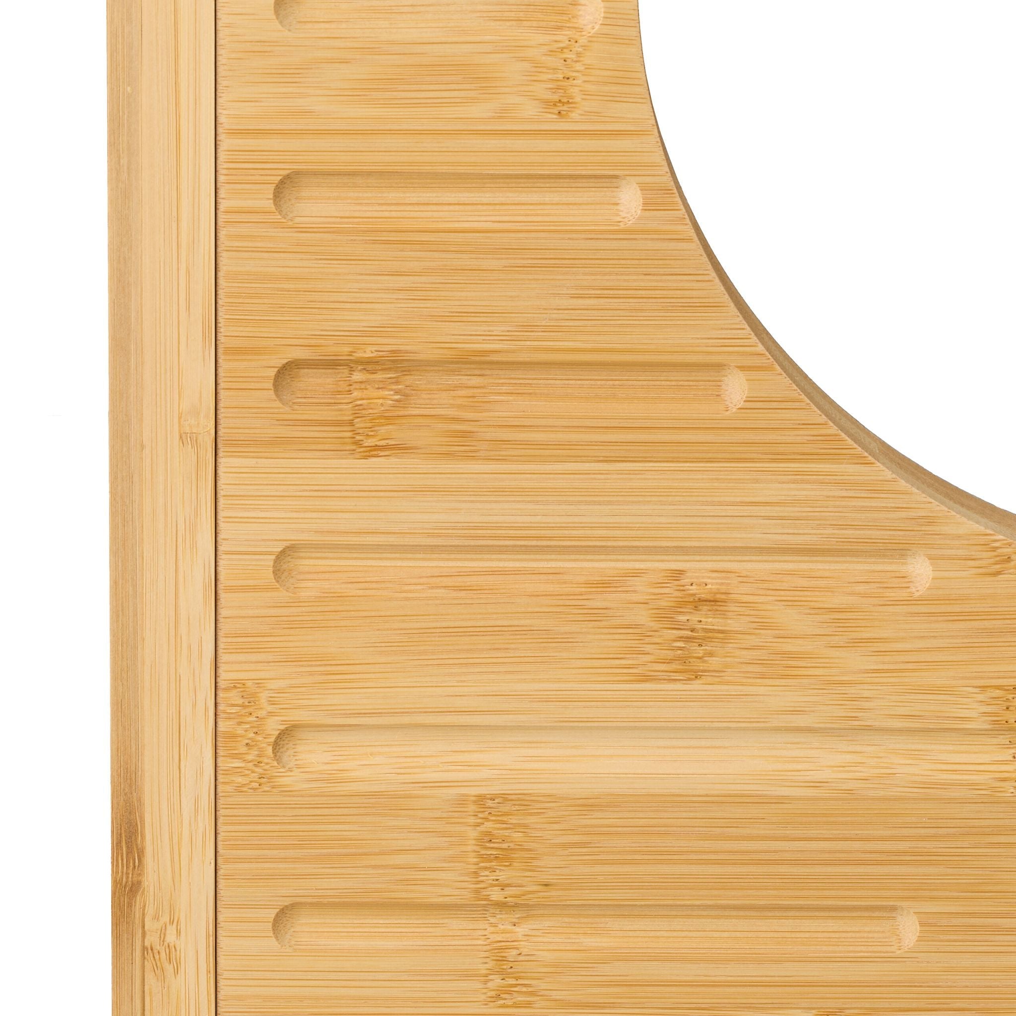 Toilettenhocker Bambus Hellbraun von Relaxdays