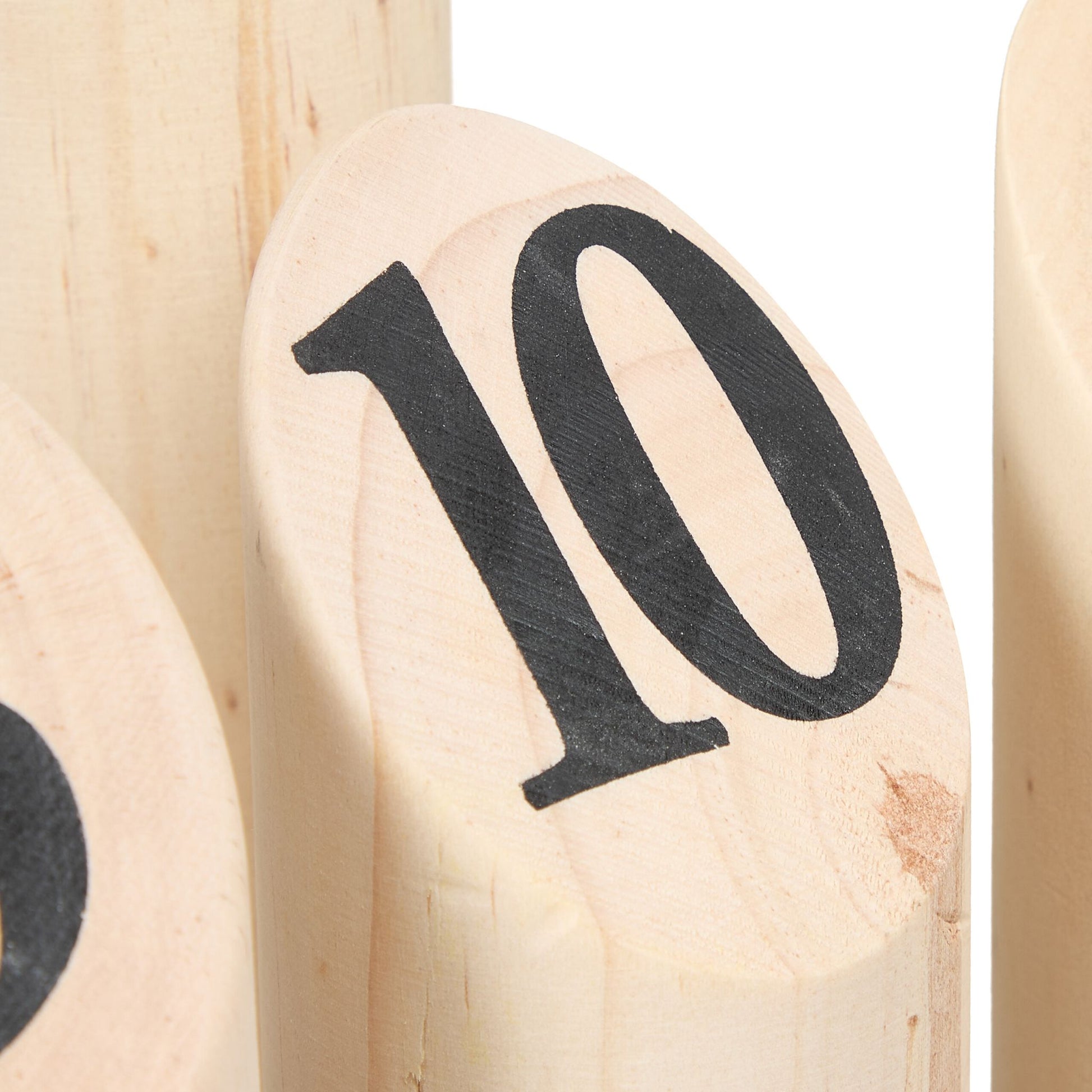 Kubb Wikingerspiel mit Tasche Hellbraun von Relaxdays