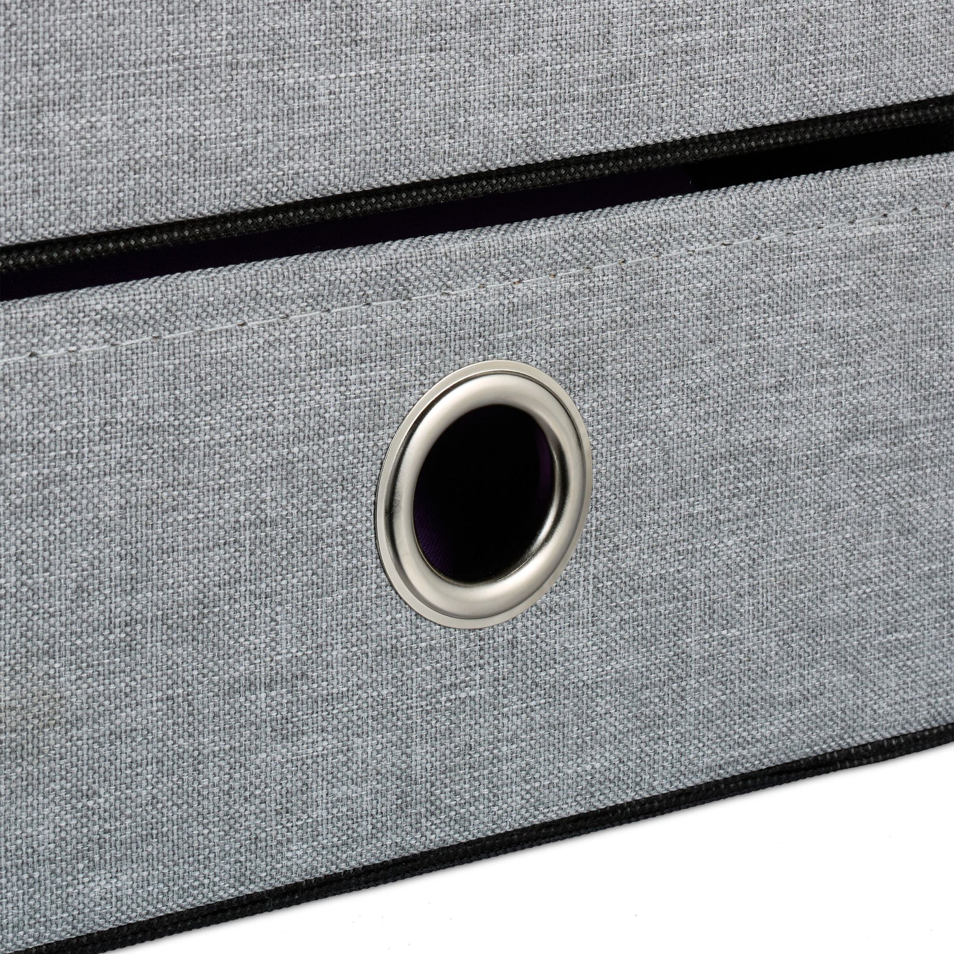 Sitzhocker mit Stauraum 2 Schubladen Grau von Relaxdays