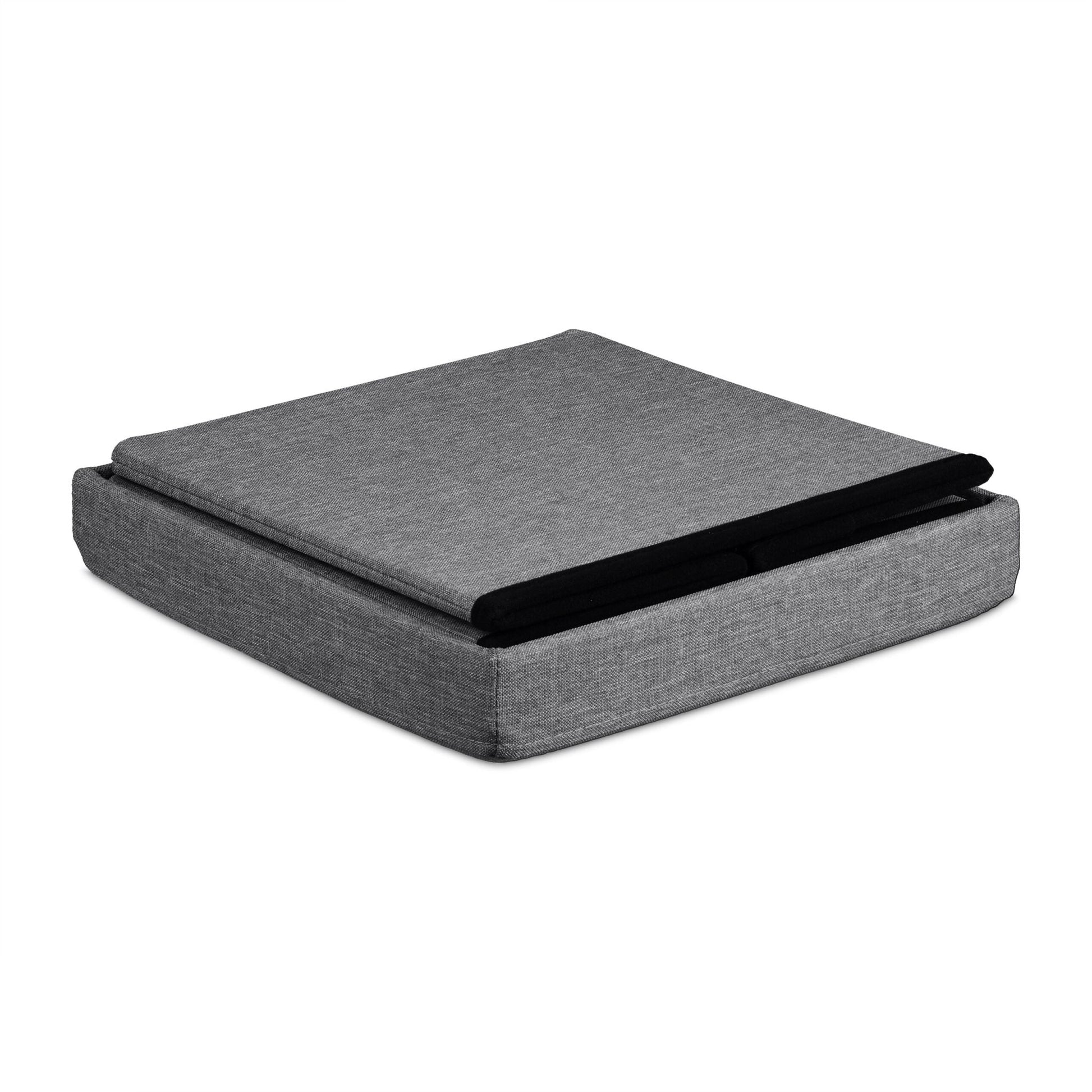 Sitzhocker mit Stauraum 2 Schubladen Anthrazit von Relaxdays
