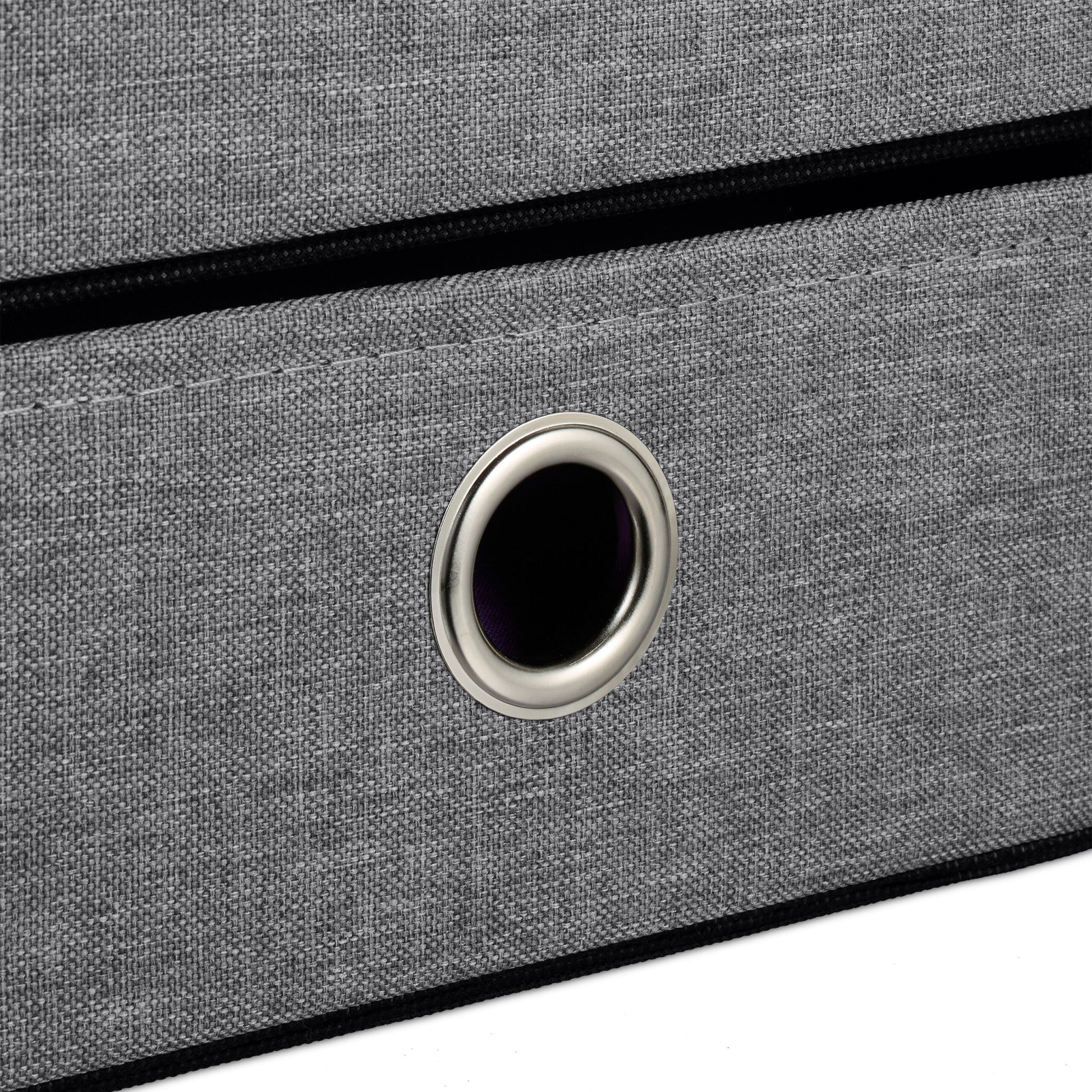 Sitzhocker mit Stauraum 2 Schubladen Anthrazit von Relaxdays