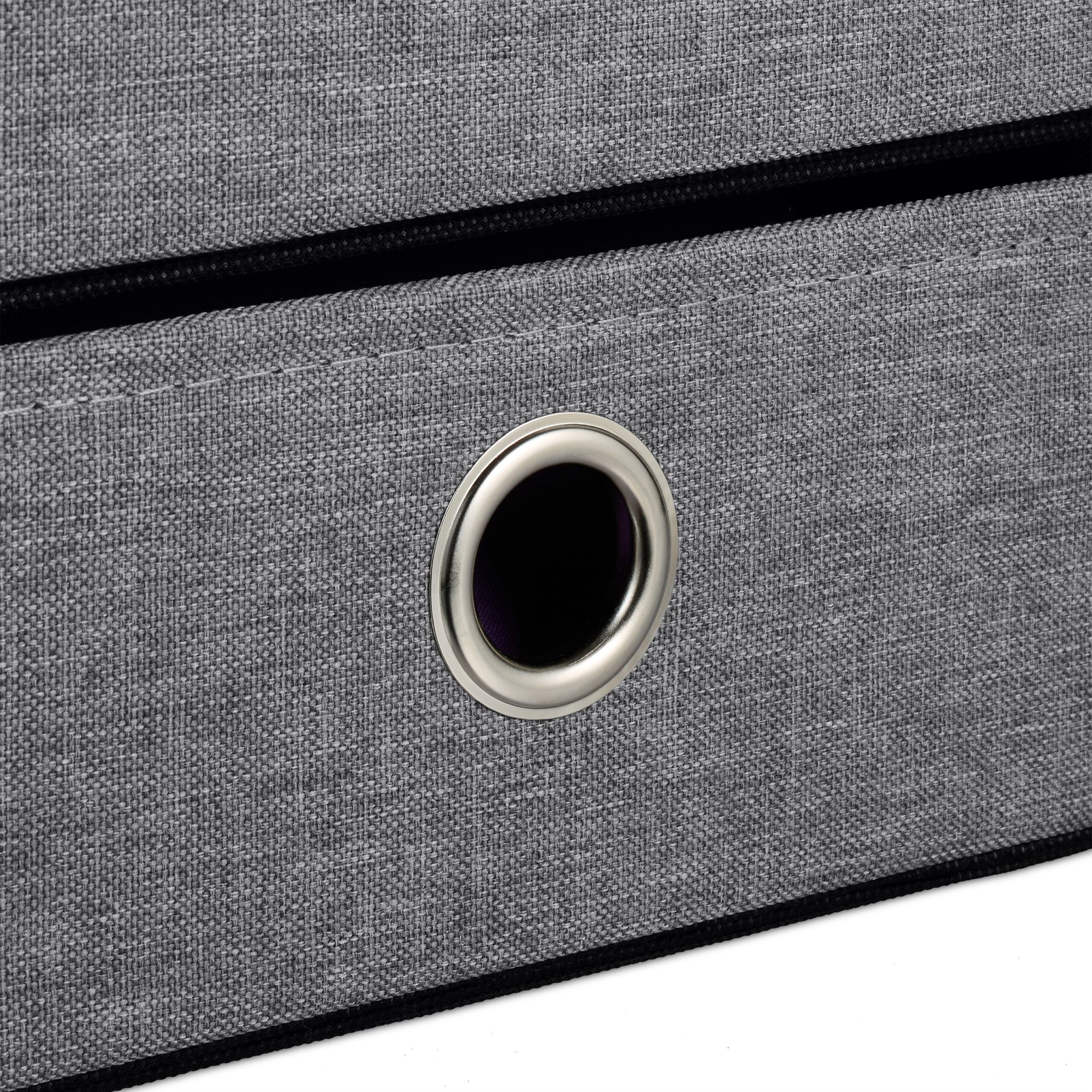 Sitzhocker mit Stauraum 2 Schubladen Anthrazit von Relaxdays