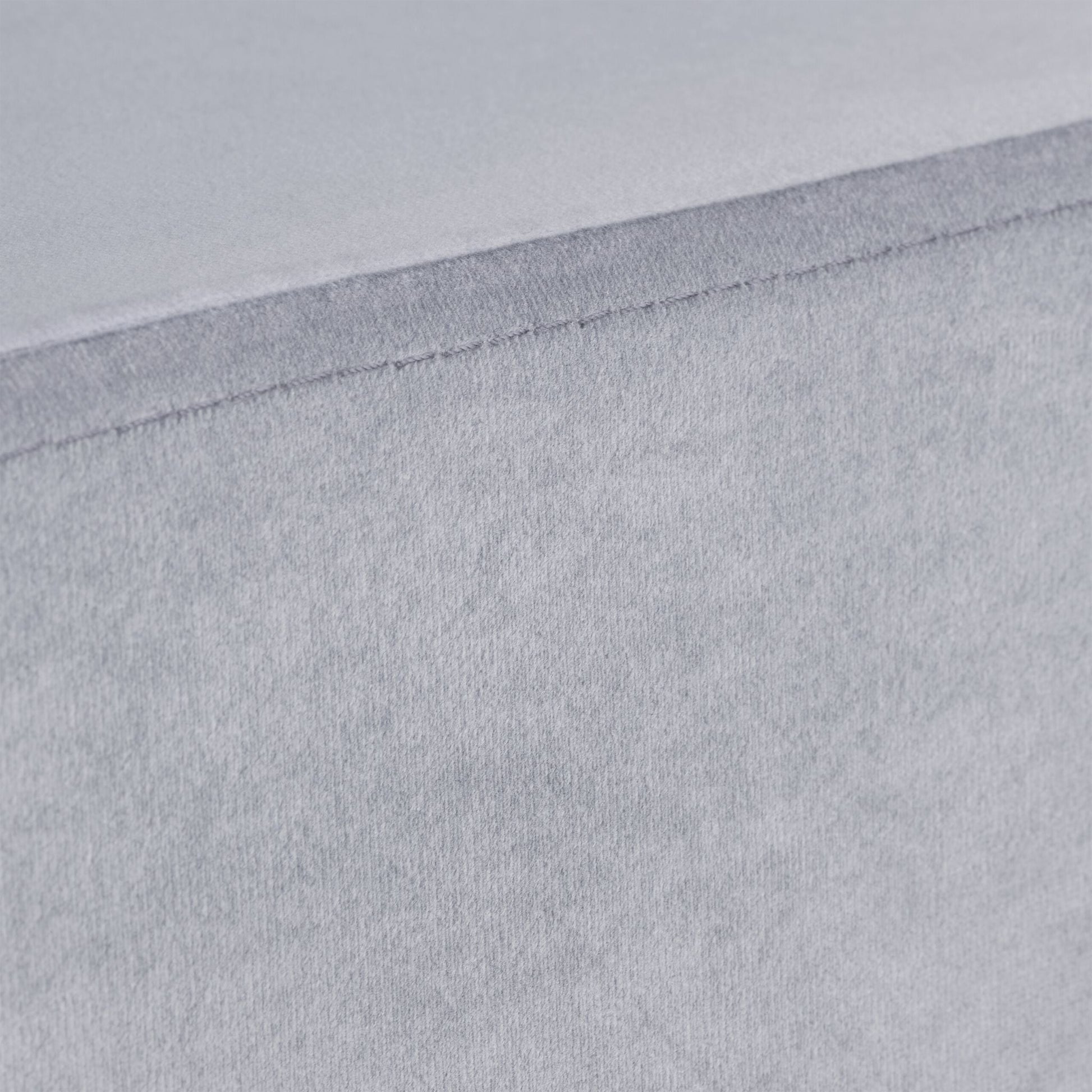 Sitzbank Samt Beige-Grau von Relaxdays