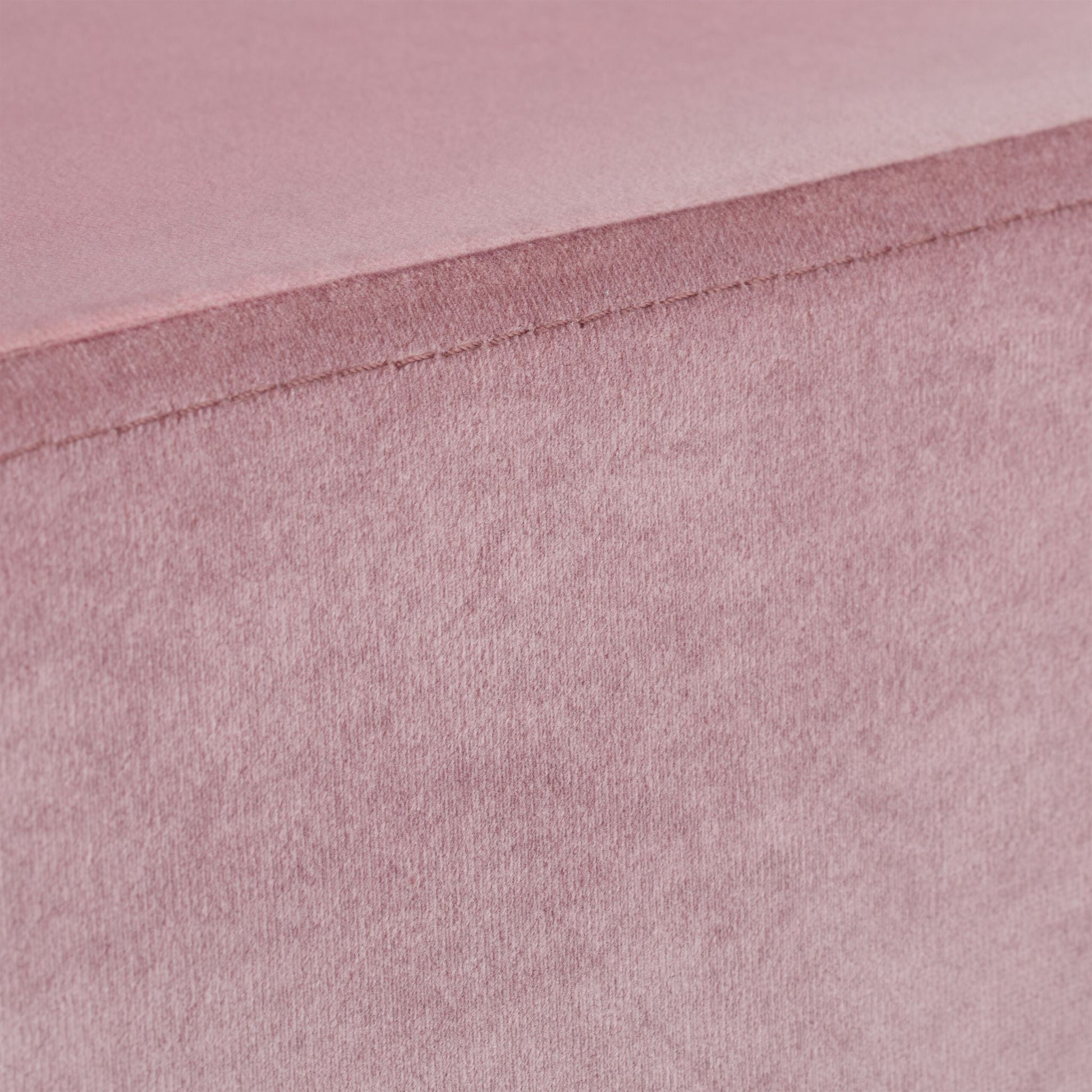Sitzbank Samt Beige-Rosa von Relaxdays