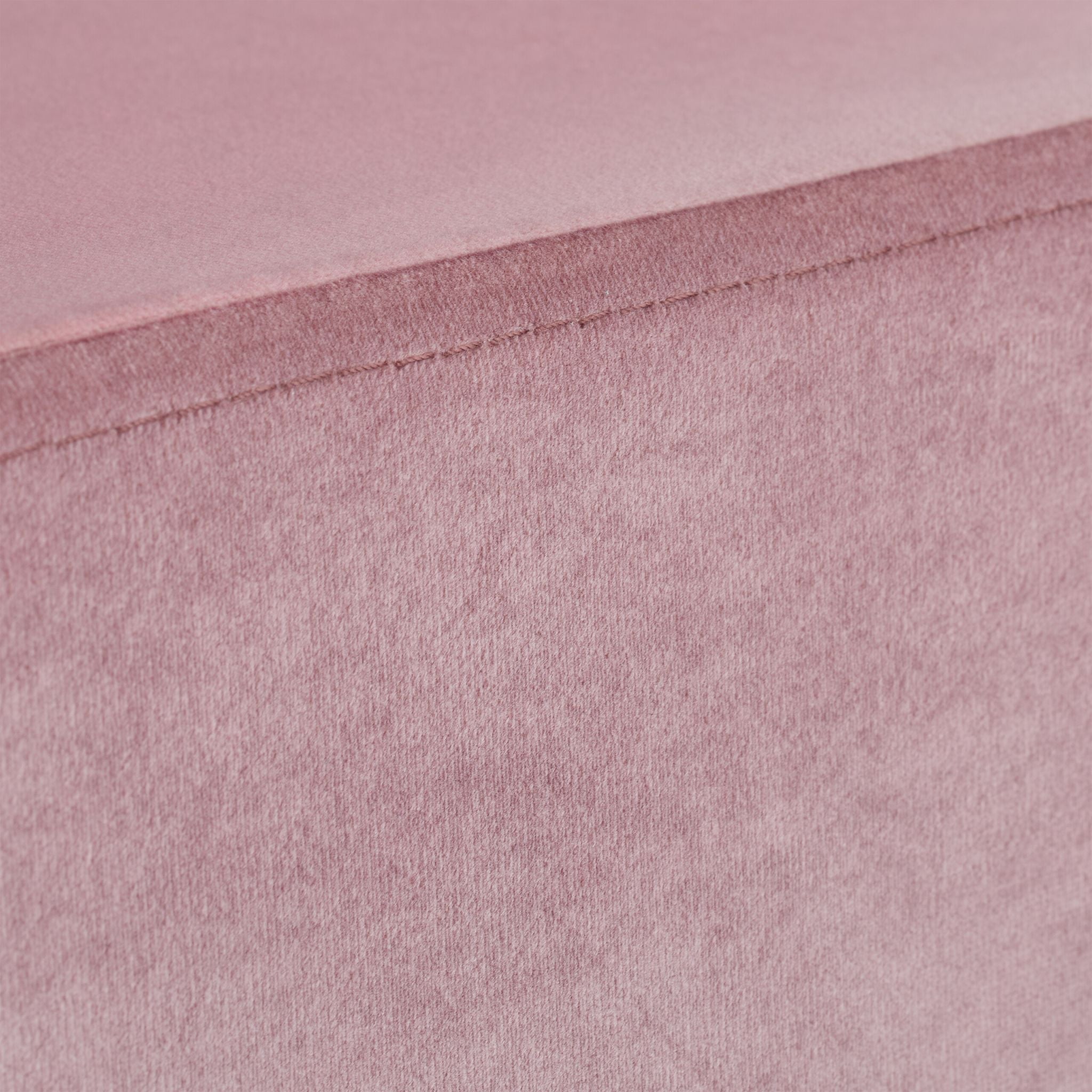 Sitzbank Samt Beige-Rosa von Relaxdays