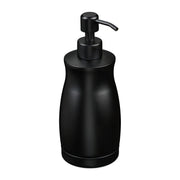Seifenspender Edelstahl 400 ml Schwarz von Relaxdays