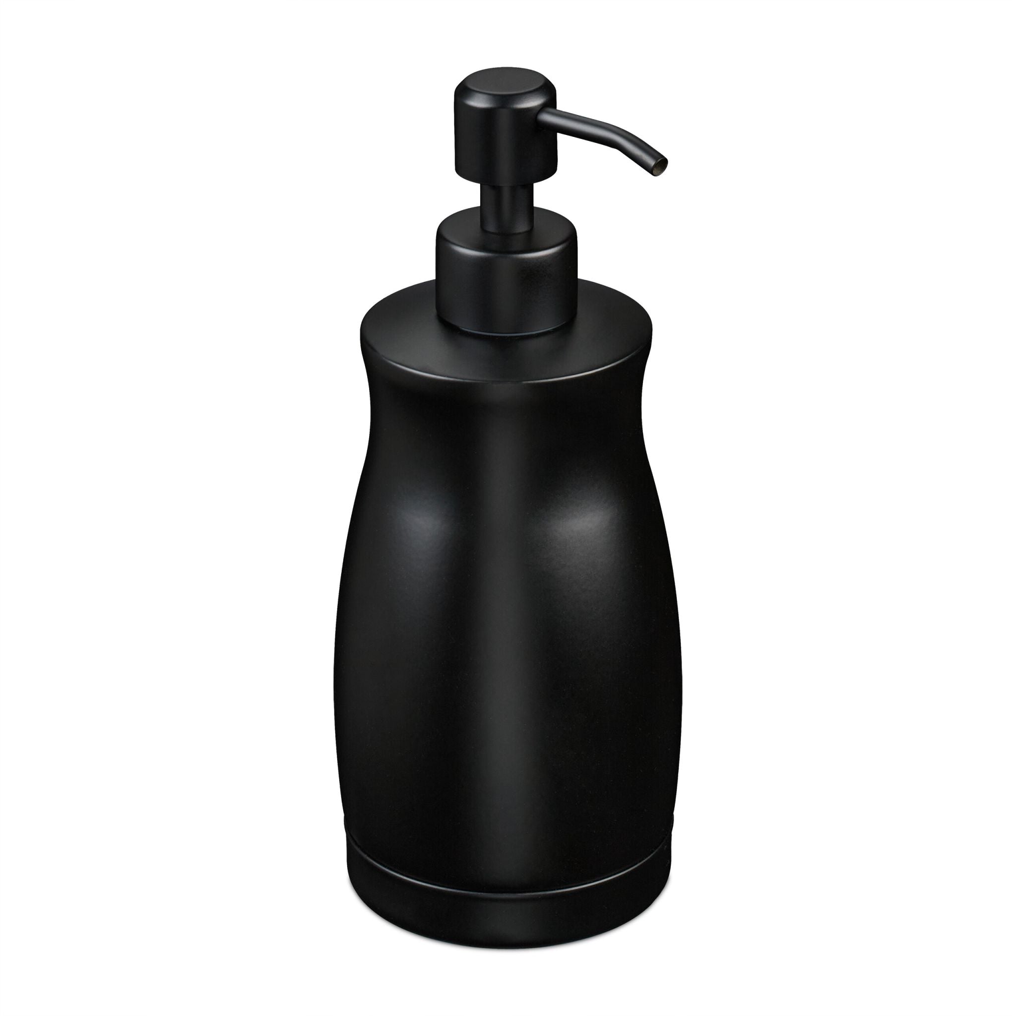 Seifenspender Edelstahl 400 ml Schwarz von guteszeug.ch