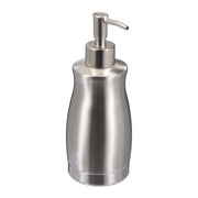 Seifenspender Edelstahl 400 ml Silber von Relaxdays