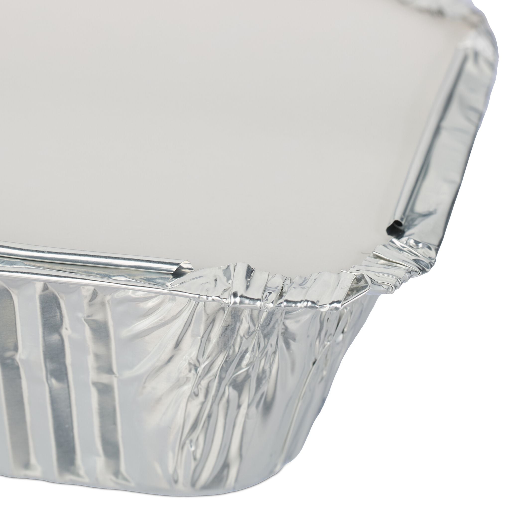 Aluschalen mit Deckel 100er-Set Silber von Relaxdays