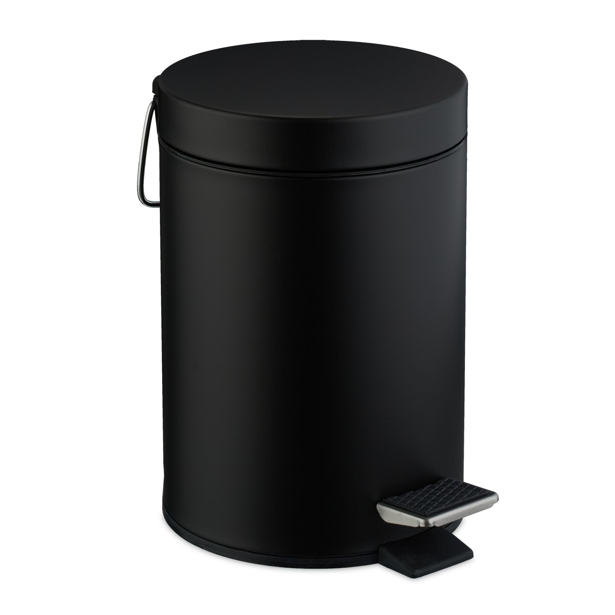 Kosmetikeimer 3 Liter Schwarz von Relaxdays