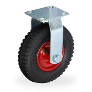 Bockrolle 2.50-4 Rot-Schwarz-Silber von Relaxdays