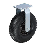 Bockrolle 3.00-4 Schwarz-Silber von Relaxdays