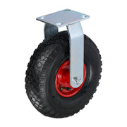 Bockrolle 3.00-4 Rot-Schwarz-Silber von Relaxdays