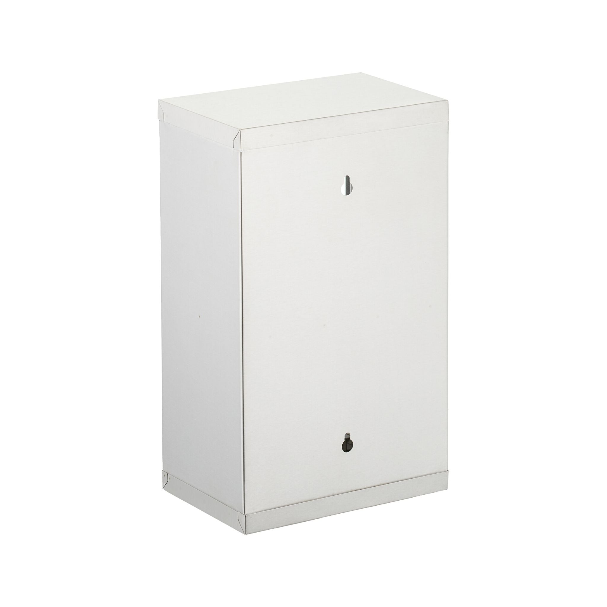 Abschliessbarer Medizinschrank Edelstahl Silber-Transparent von Relaxdays