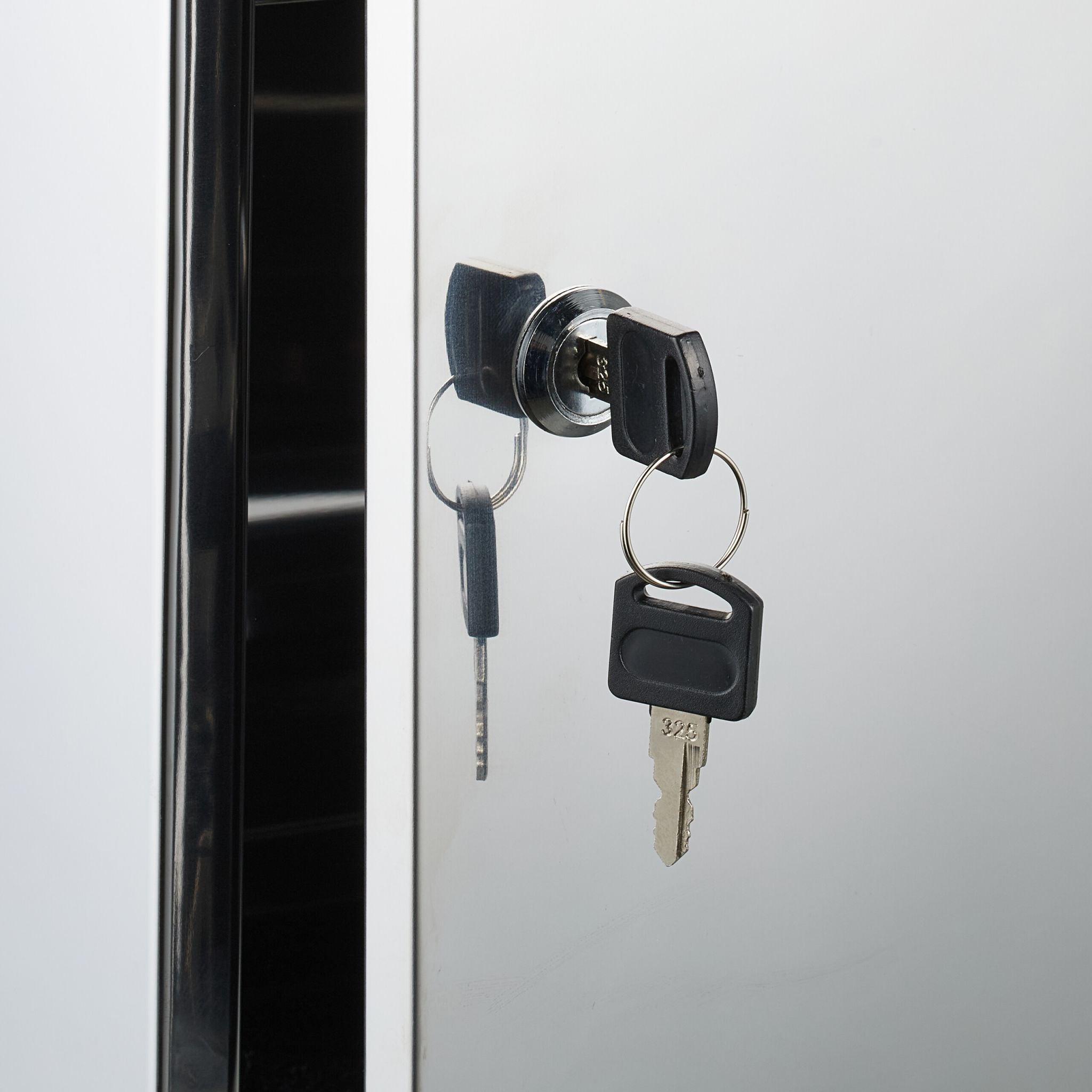 Medizinschrank glänzender Edelstahl Silber von Relaxdays