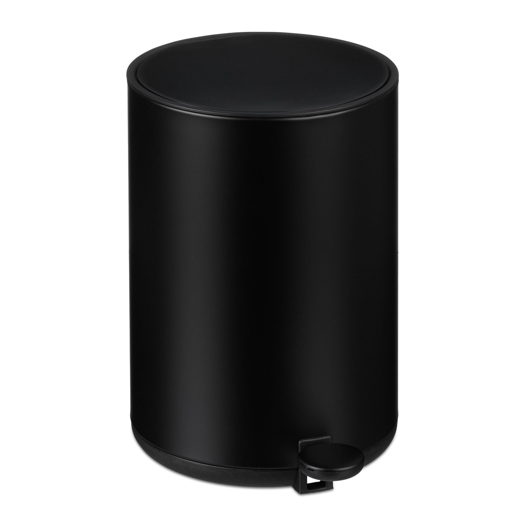 Kosmetikeimer 5 Liter Schwarz von Relaxdays