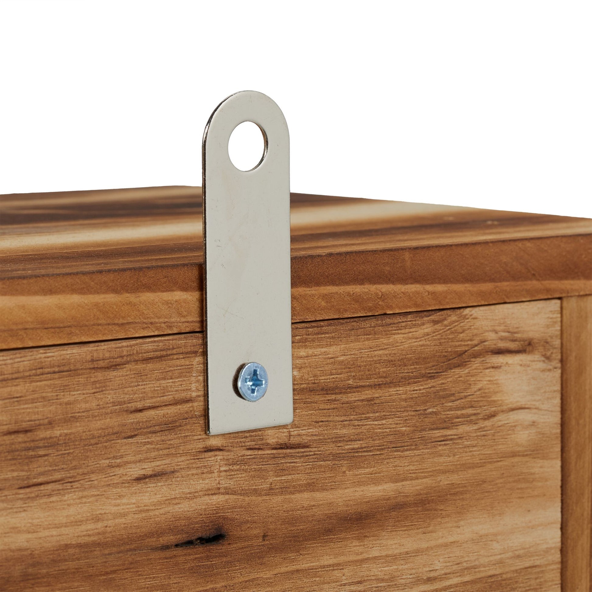 Nistkasten für Spatzen Braun-Silber von Relaxdays