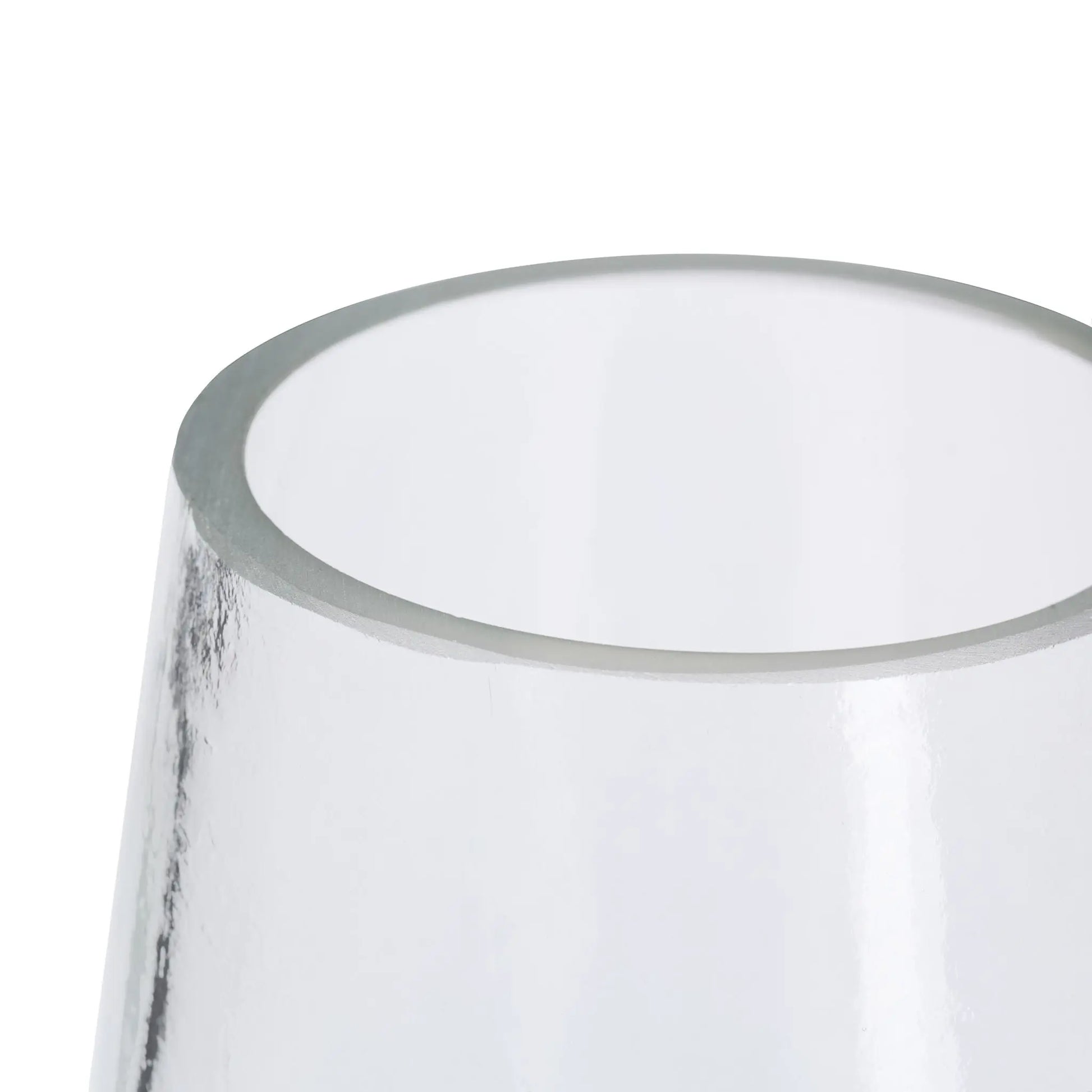 Vase Glas Transparent von Relaxdays