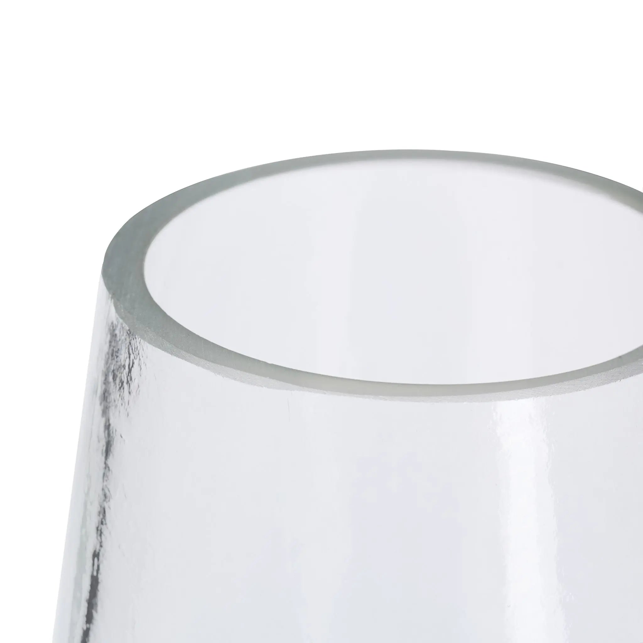 Vase Glas Transparent von Relaxdays