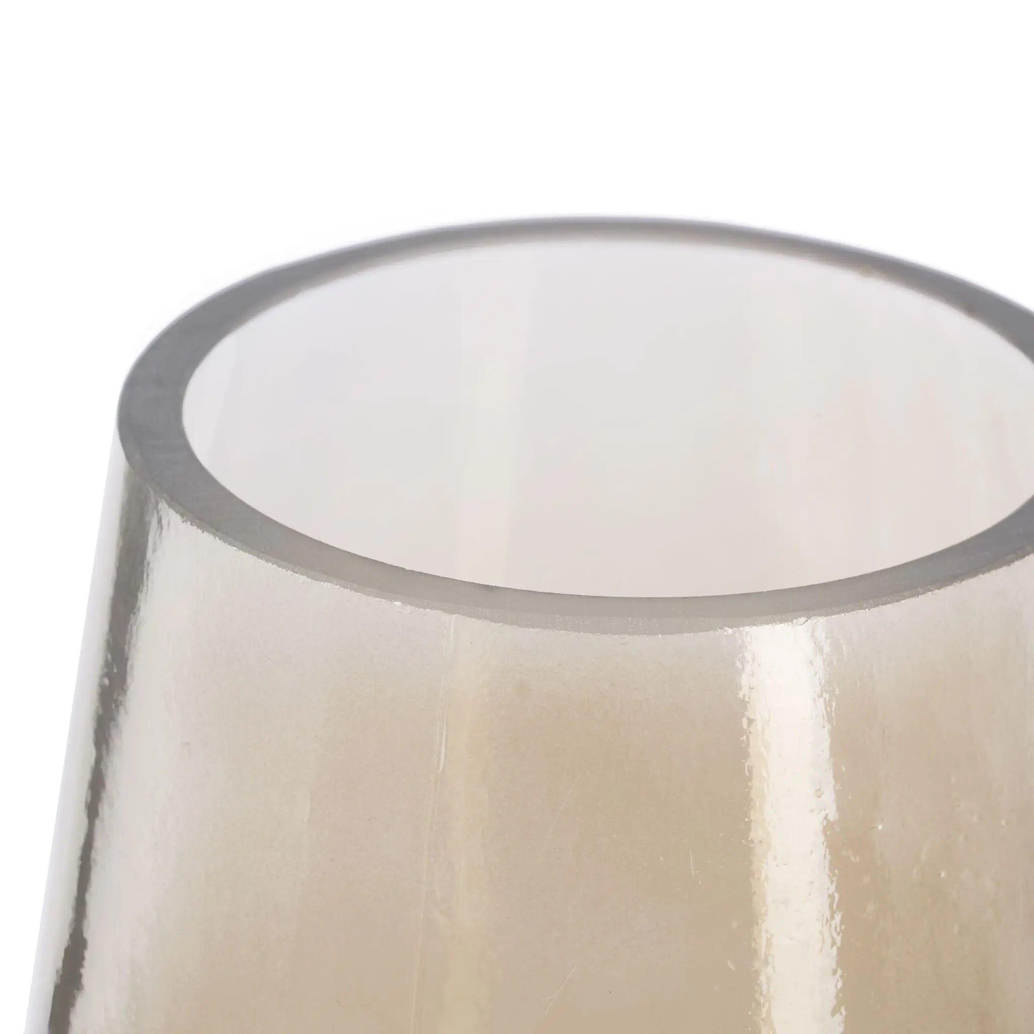 Vase Glas Braun von Relaxdays