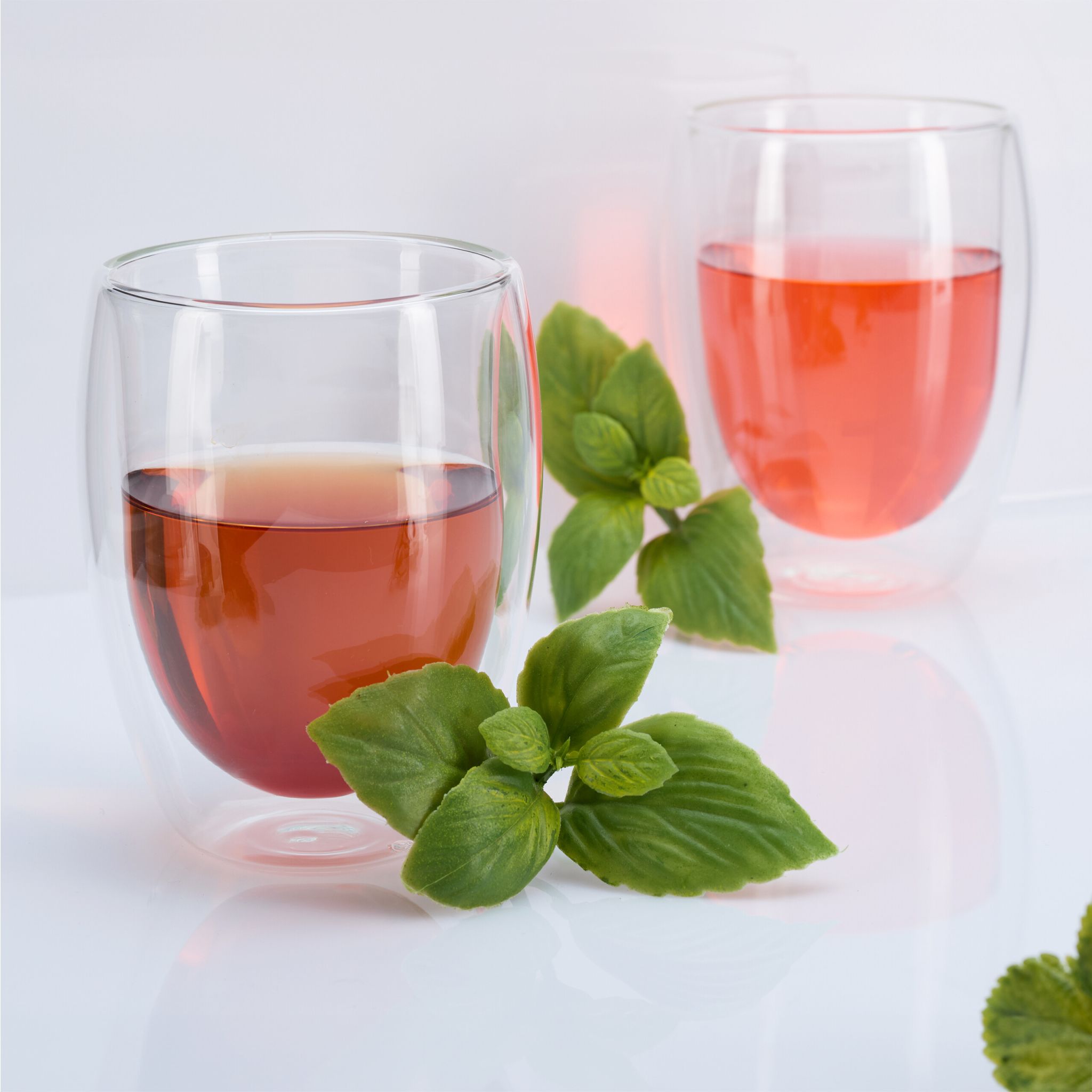 Latte Macchiato Gläser 350ml Transparent von Relaxdays