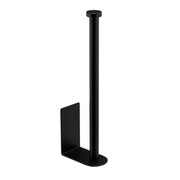 Selbstklebender Ersatzrollenhalter Schwarz von Relaxdays