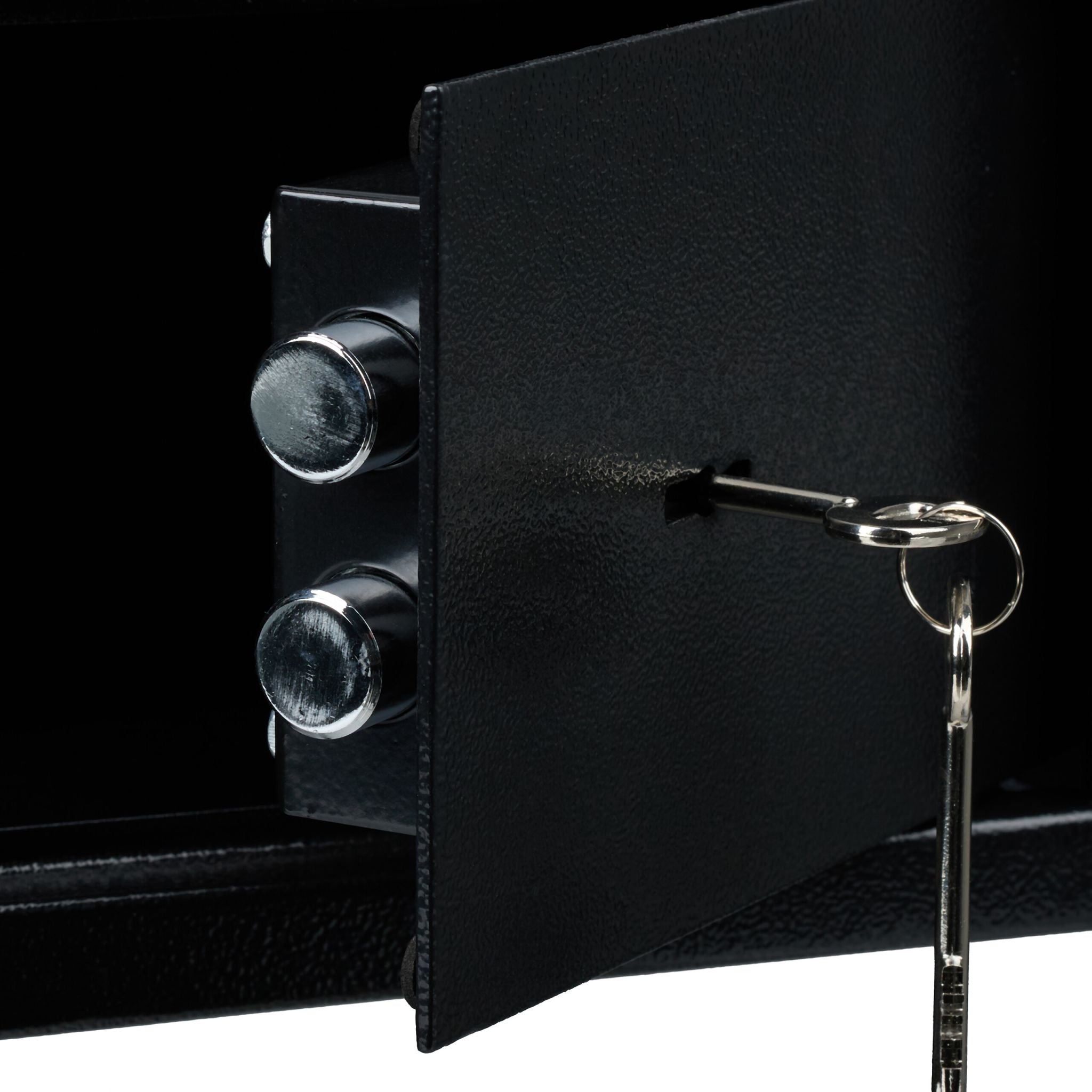 Wandtresor mit Schlüssel Schwarz von Relaxdays