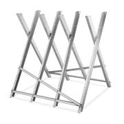 Sägebock Stahl bis 150 kg Silber von Relaxdays