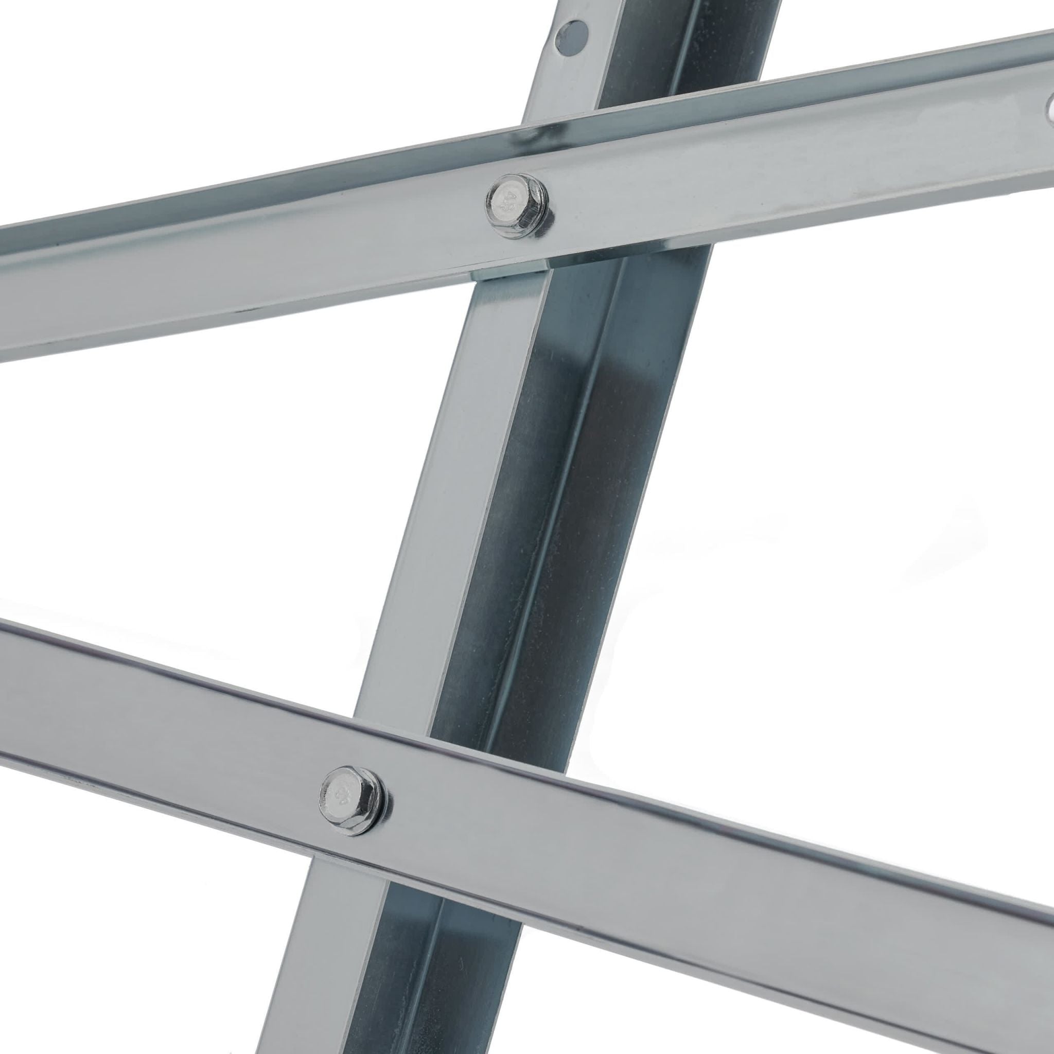 Sägebock Stahl bis 150 kg Silber von Relaxdays
