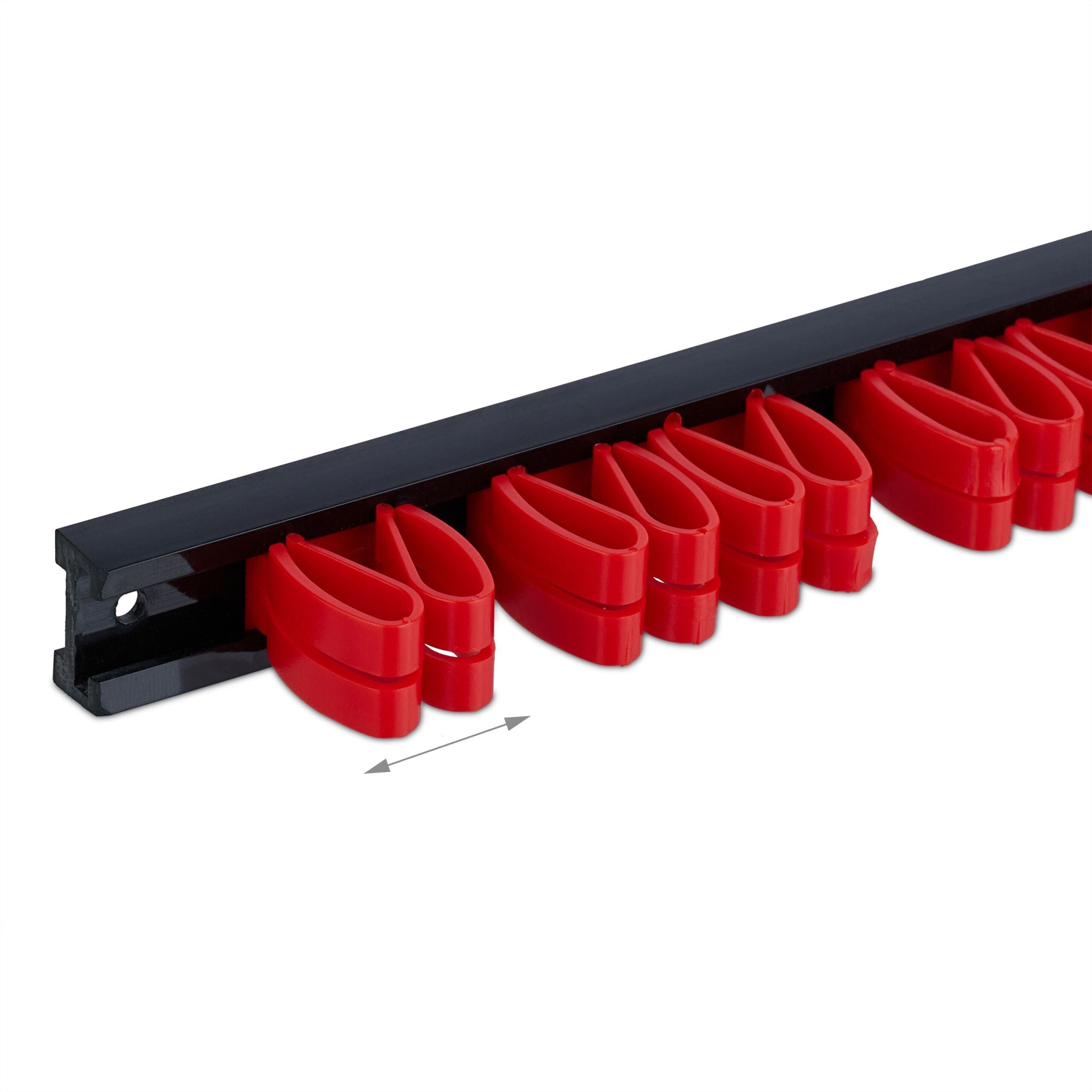 Werkzeughalter 4er-Set Blau-Rot-Schwarz von Relaxdays