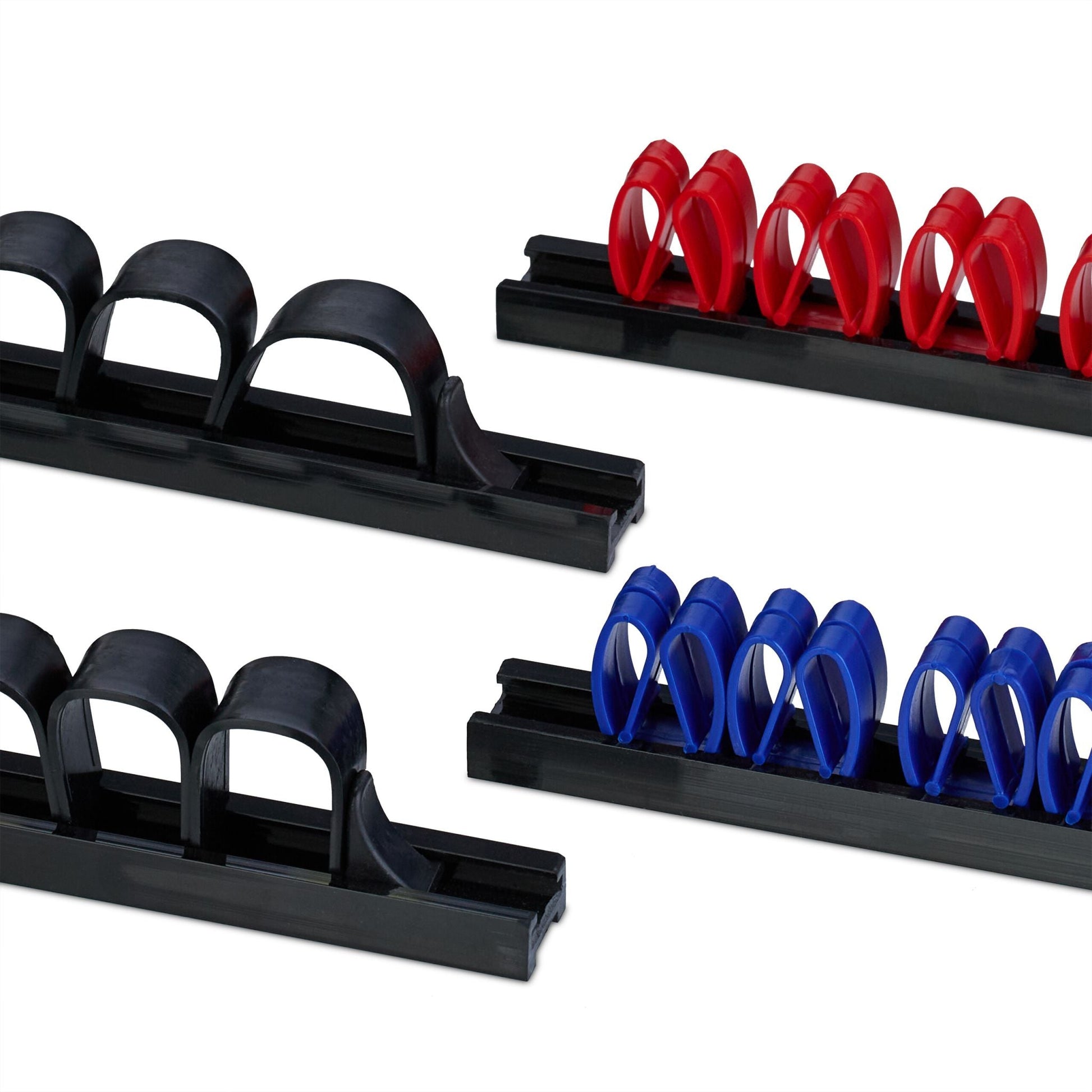Werkzeughalter 4er-Set Blau-Rot-Schwarz von Relaxdays