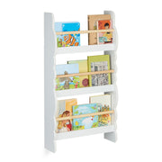 Bücherregal Kinder Wolke Weiss-Hellbraun von guteszeug.ch