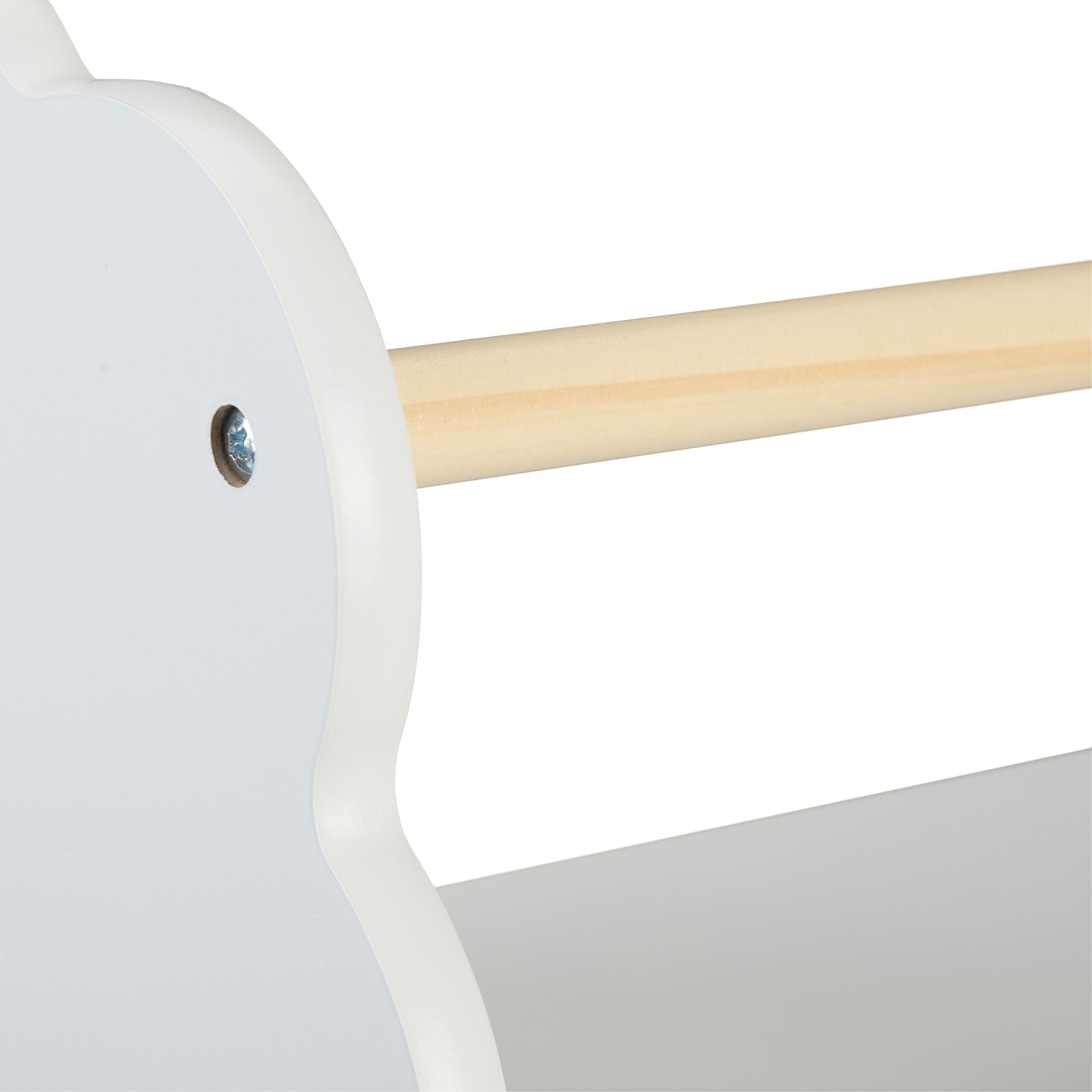 Bücherregal Kinder Wolke 3er-Set Weiss-Hellbraun von guteszeug.ch