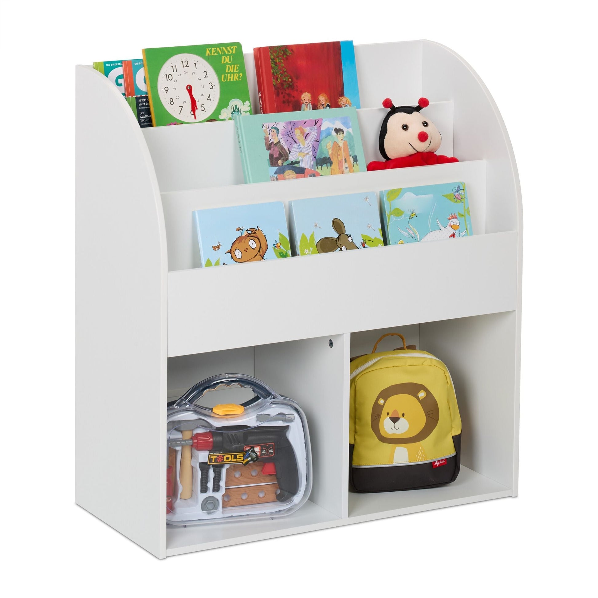 Bücherregal Kinder Weiss von guteszeug.ch