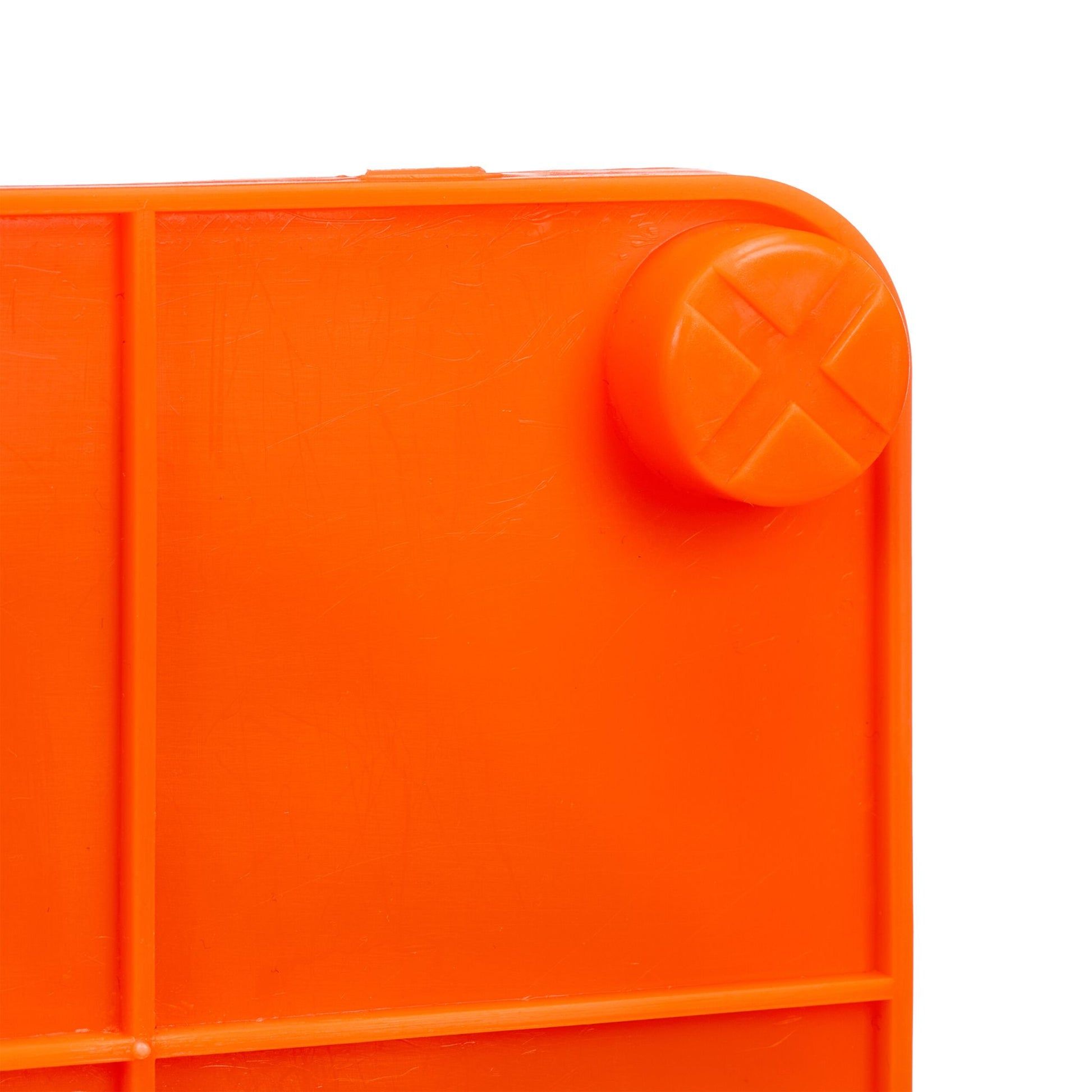 Faltbare Pylonen 70cm 2er-Set Orange-Silber von Relaxdays