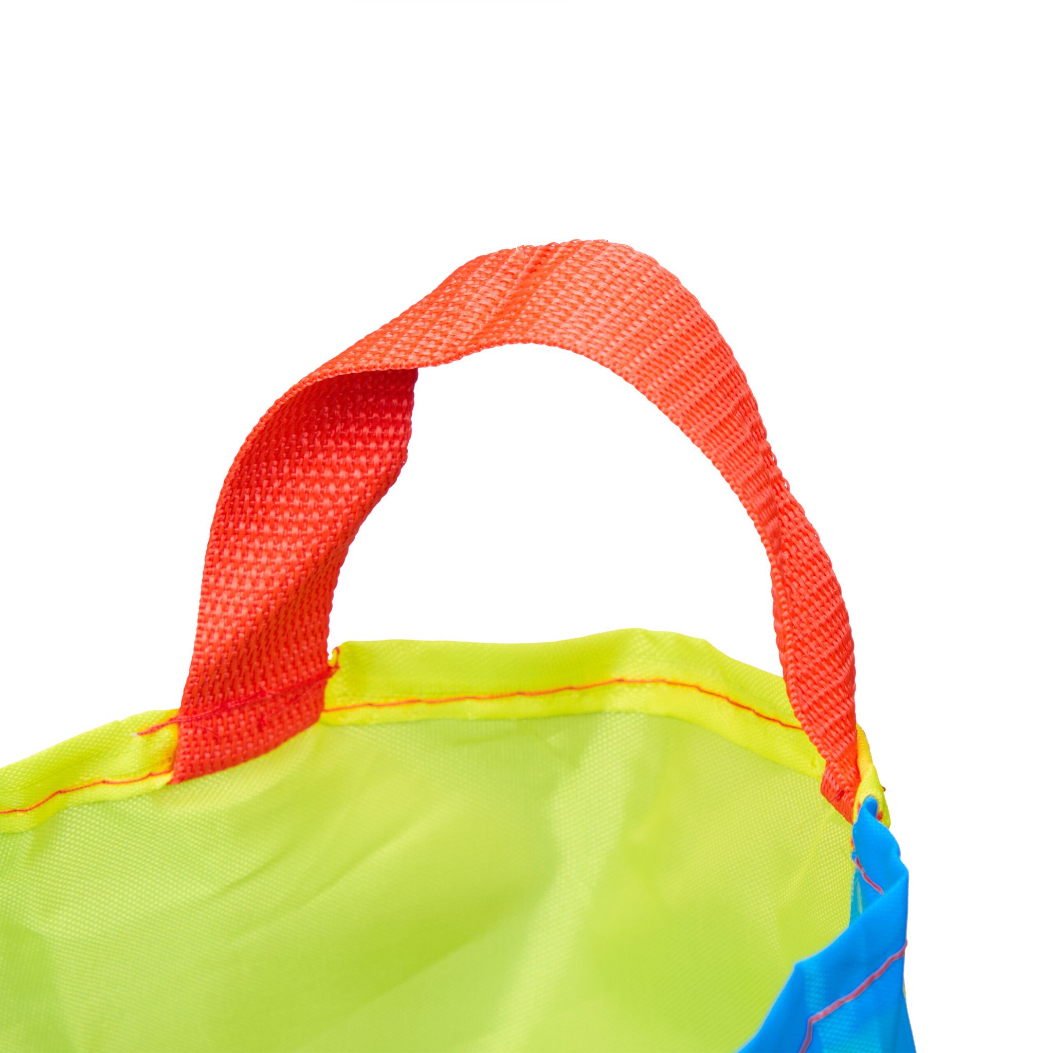 Hüpfsäcke für Kinder 4er-Set Blau-Grün-Rot von Relaxdays