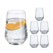 Trinkgläser 6er-Set Transparent von Relaxdays