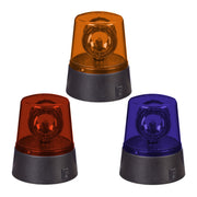 Rundumleuchte 3er-Set Blau-Gelb-Rot von Relaxdays