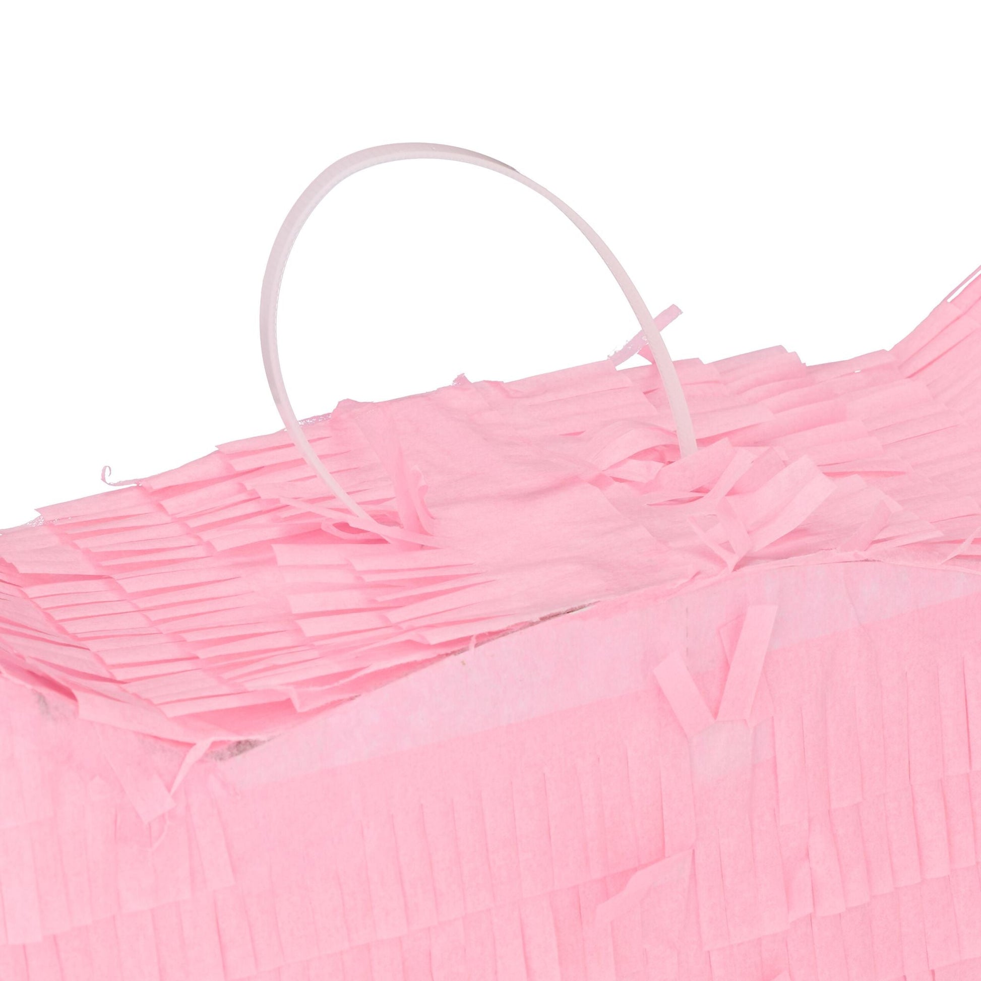 Pinata Katze mit Stab und Maske Rosa-Schwarz von Relaxdays