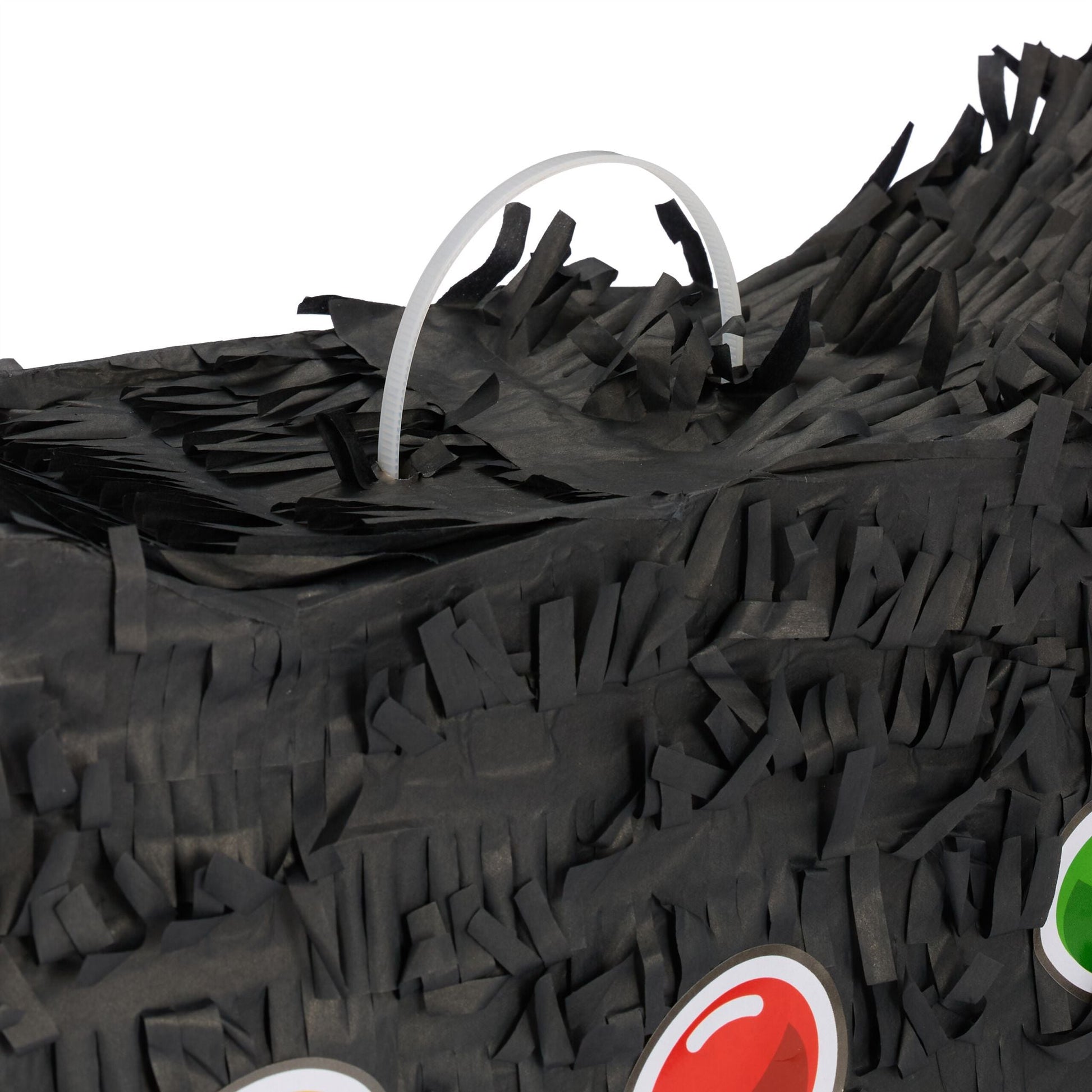 Pinata Controller mit Stab und Maske Blau-Rot-Schwarz von Relaxdays