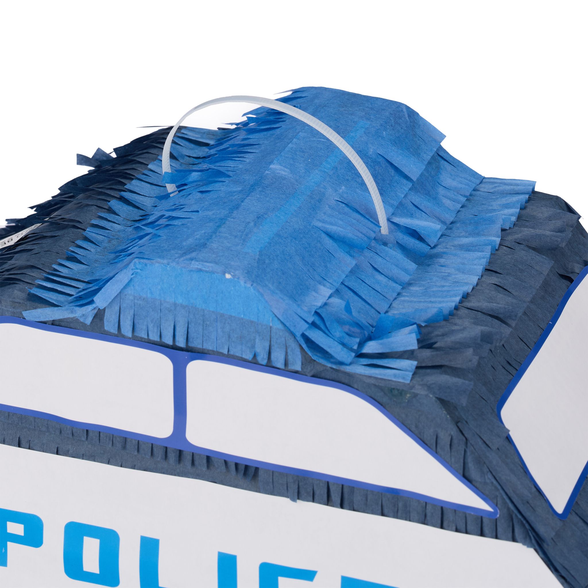 Pinata Polizei Weiss-Blau-Dunkelblau von Relaxdays