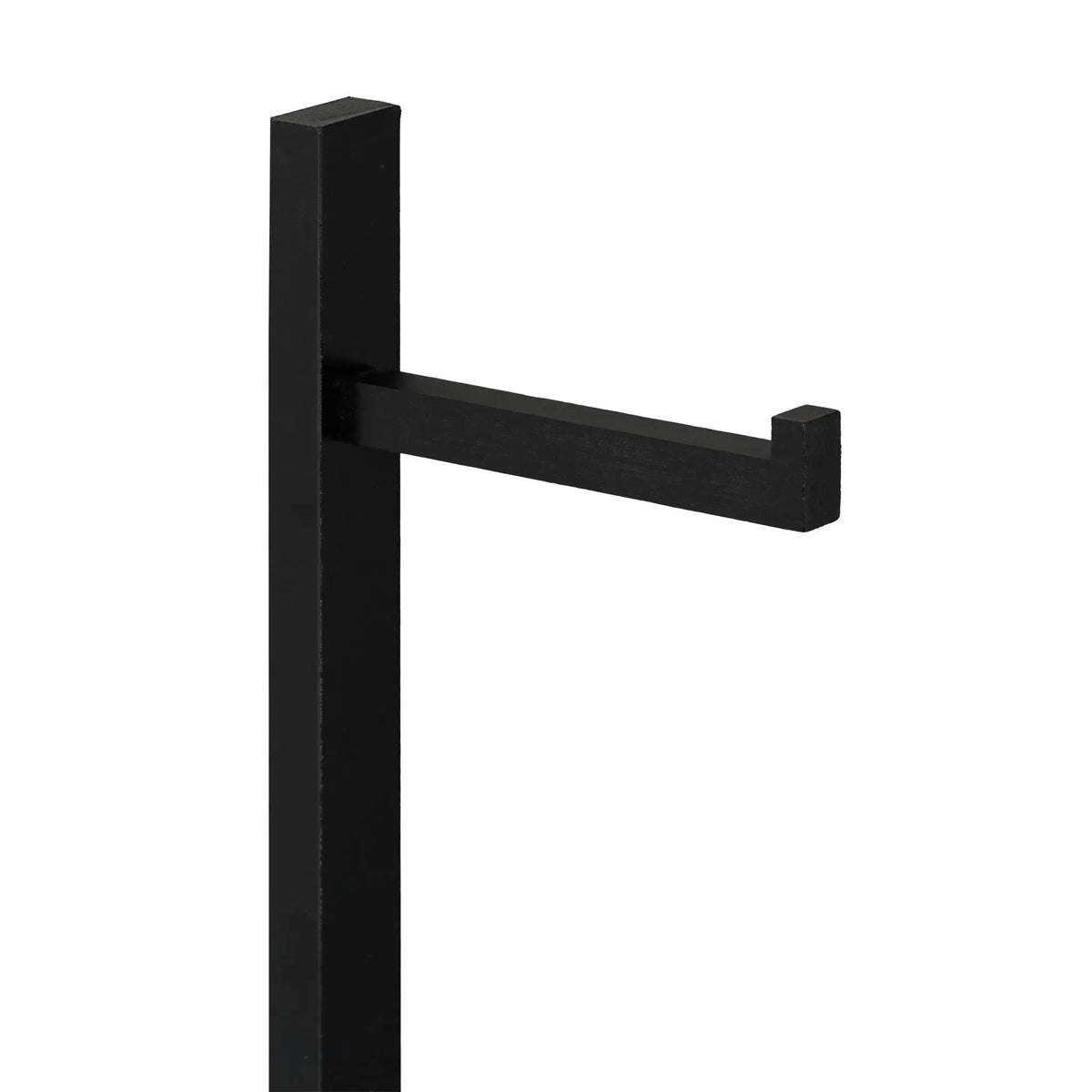 Toilettenpapierhalter für 5 Rollen Braun-Schwarz von Relaxdays
