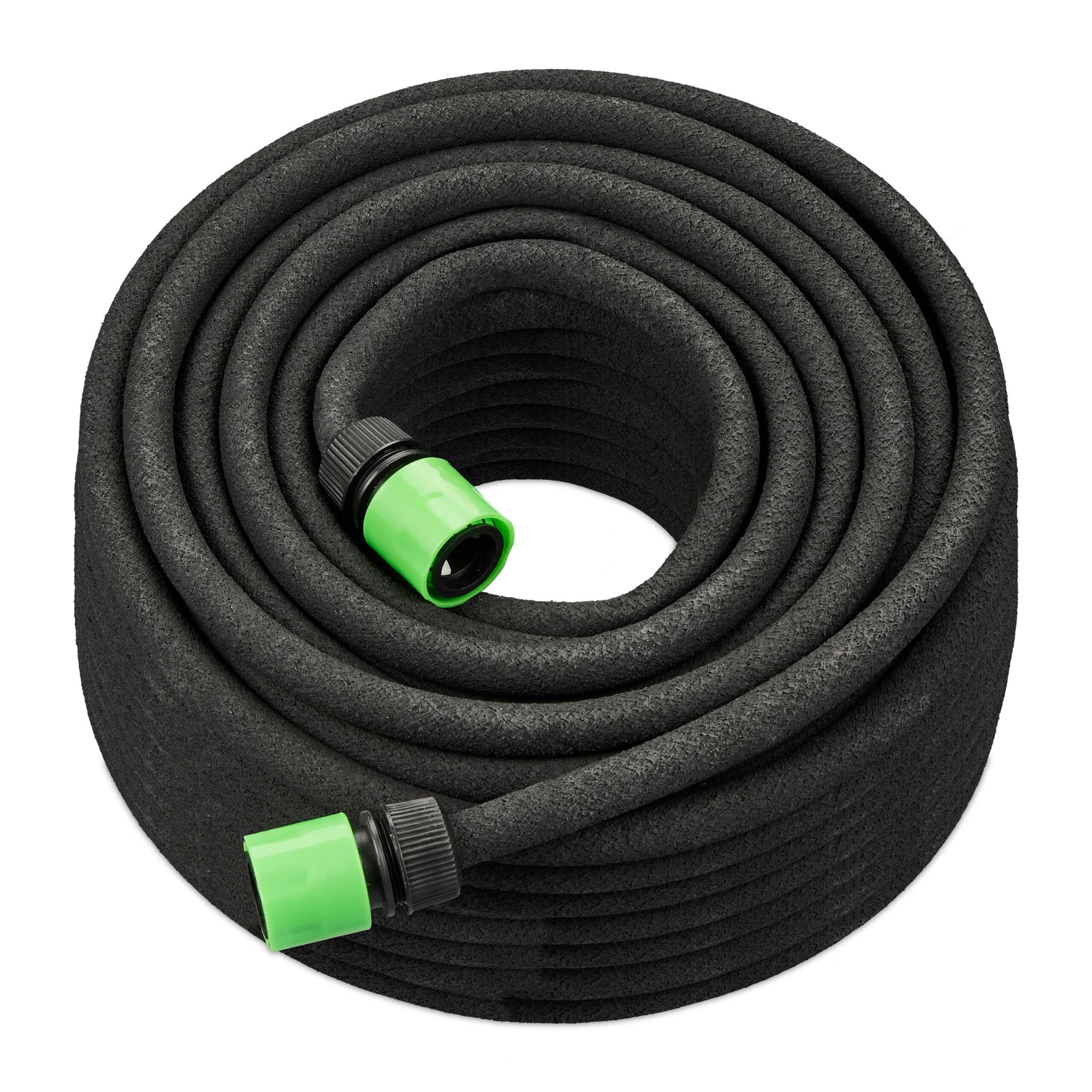 Tropfschlauch 50 m Grün-Schwarz von Relaxdays