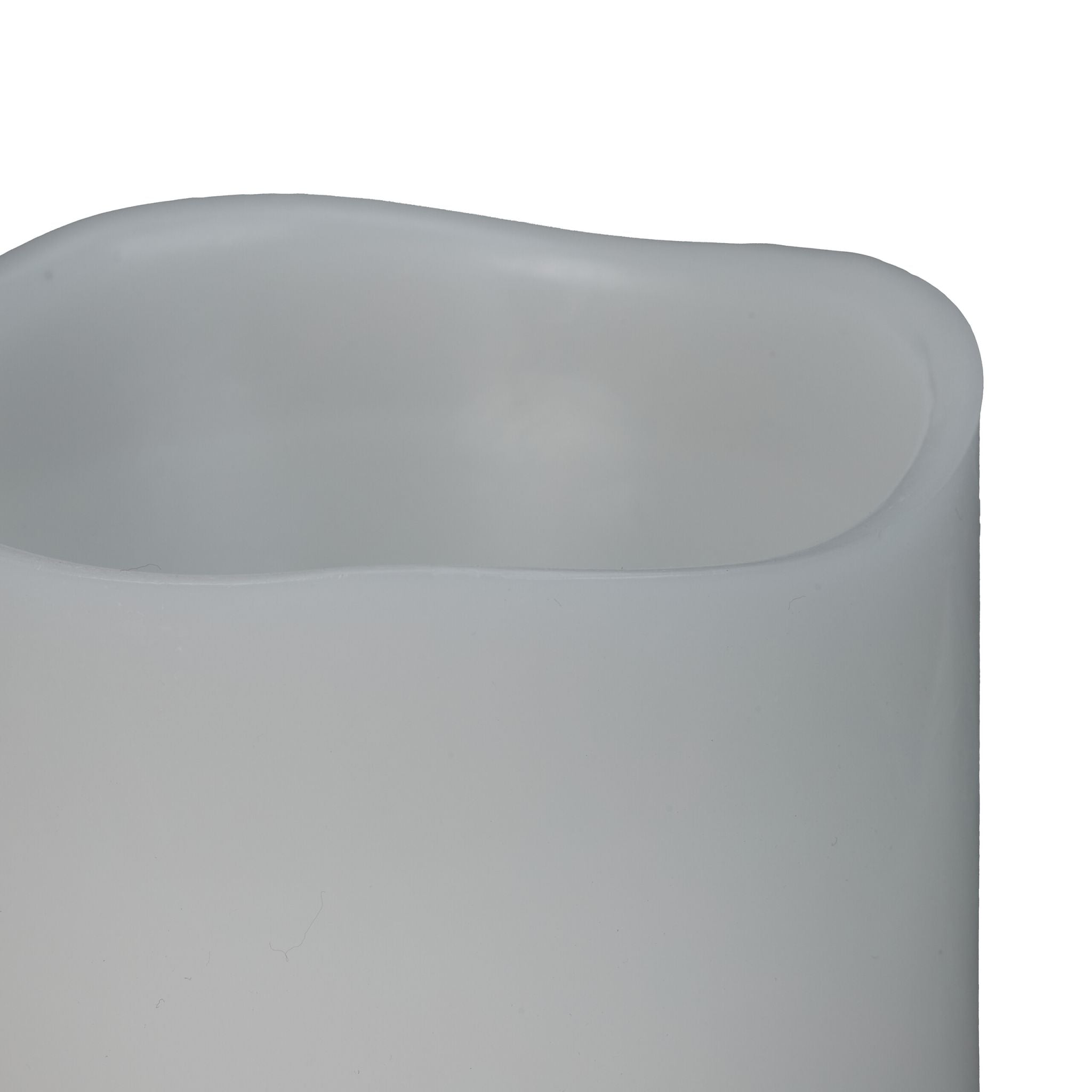 LED Kerzen mit Timer 2er-Set 24,5cm Weiss von Relaxdays