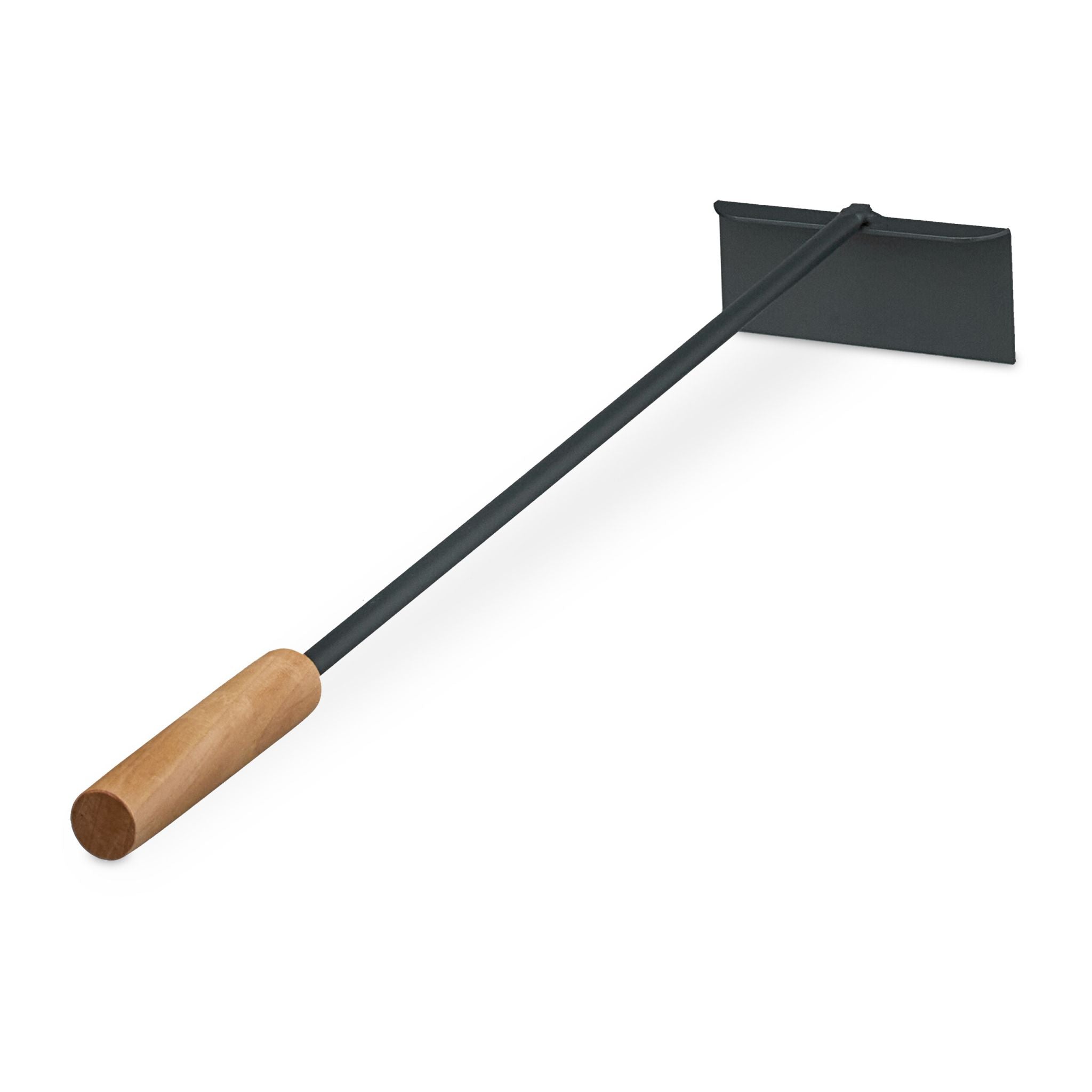 Aschekratzer mit Holzgriff Hellbraun-Schwarz von Relaxdays