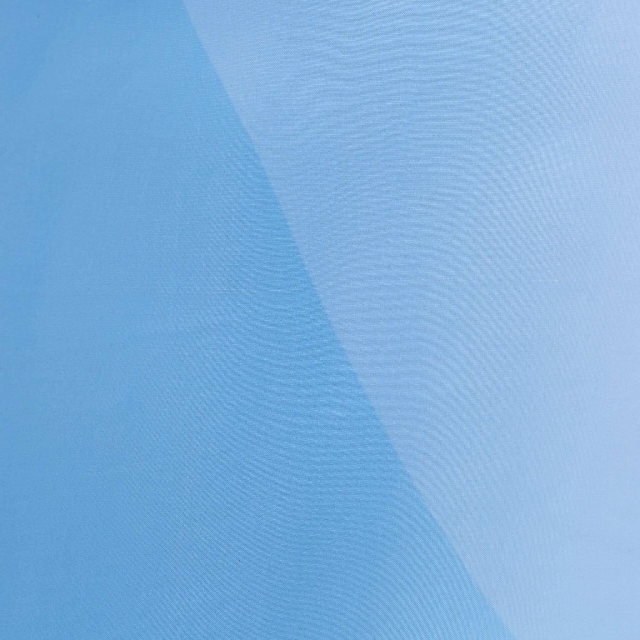 Duschvorhang 180x200cm Weiss-Blau-Hellblau von guteszeug.ch