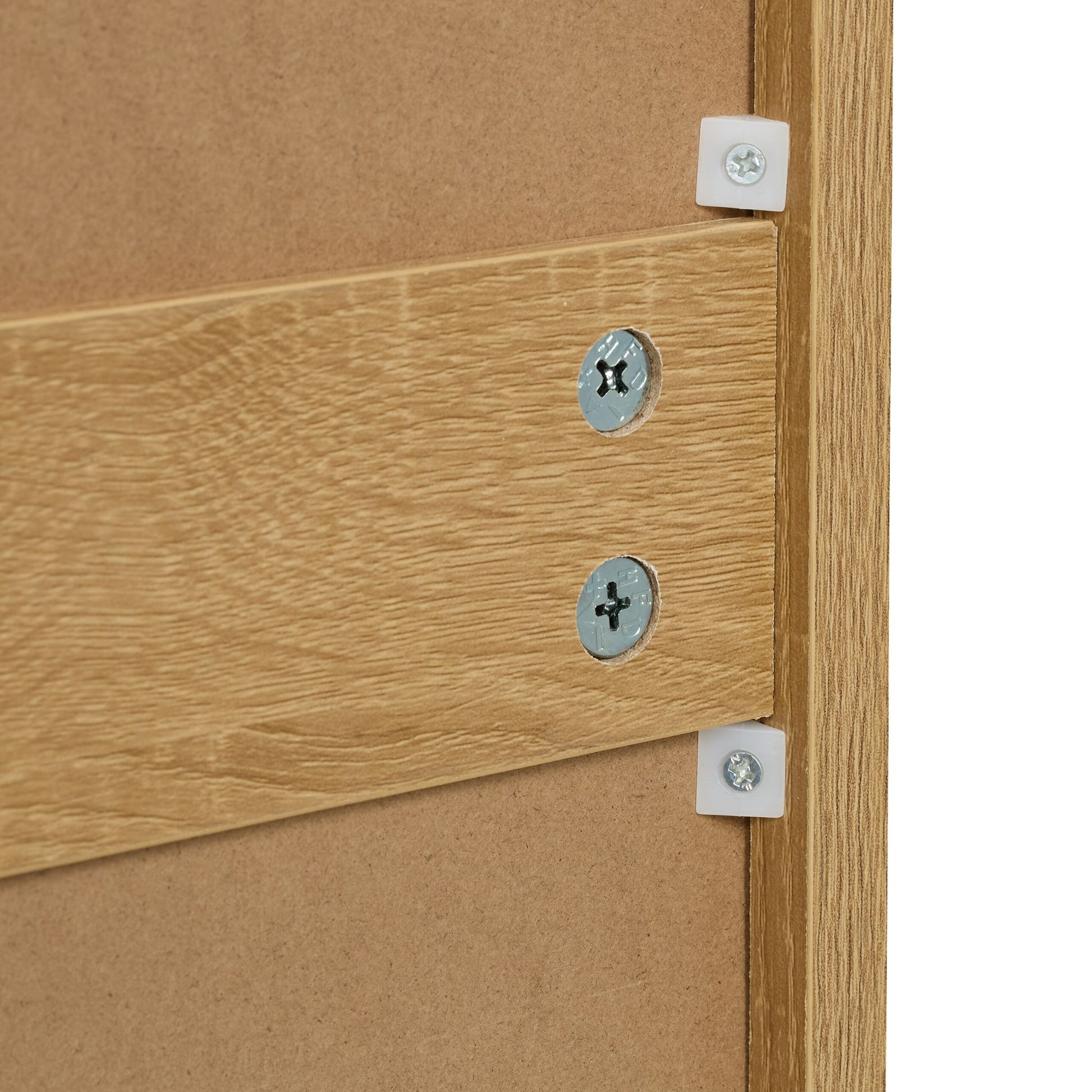 Sideboard Rattan-Design Hellbraun von Relaxdays