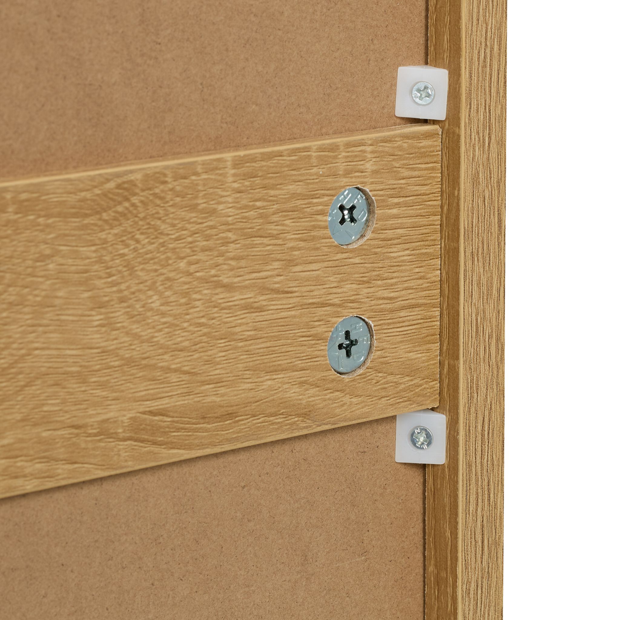 Sideboard Rattan-Design Hellbraun von Relaxdays