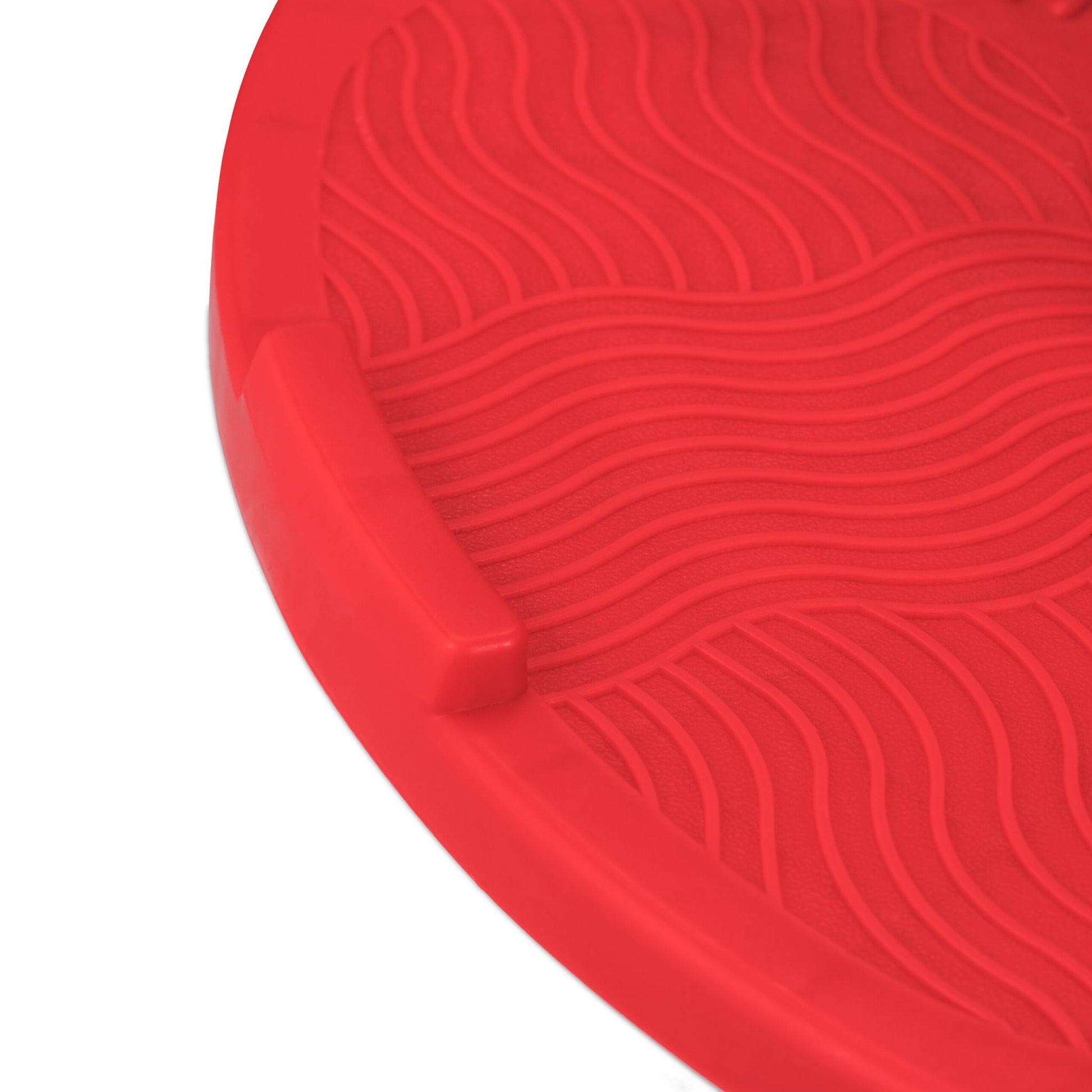 Pogo Ball mit Griffen für Kinder Rot-Schwarz von Relaxdays