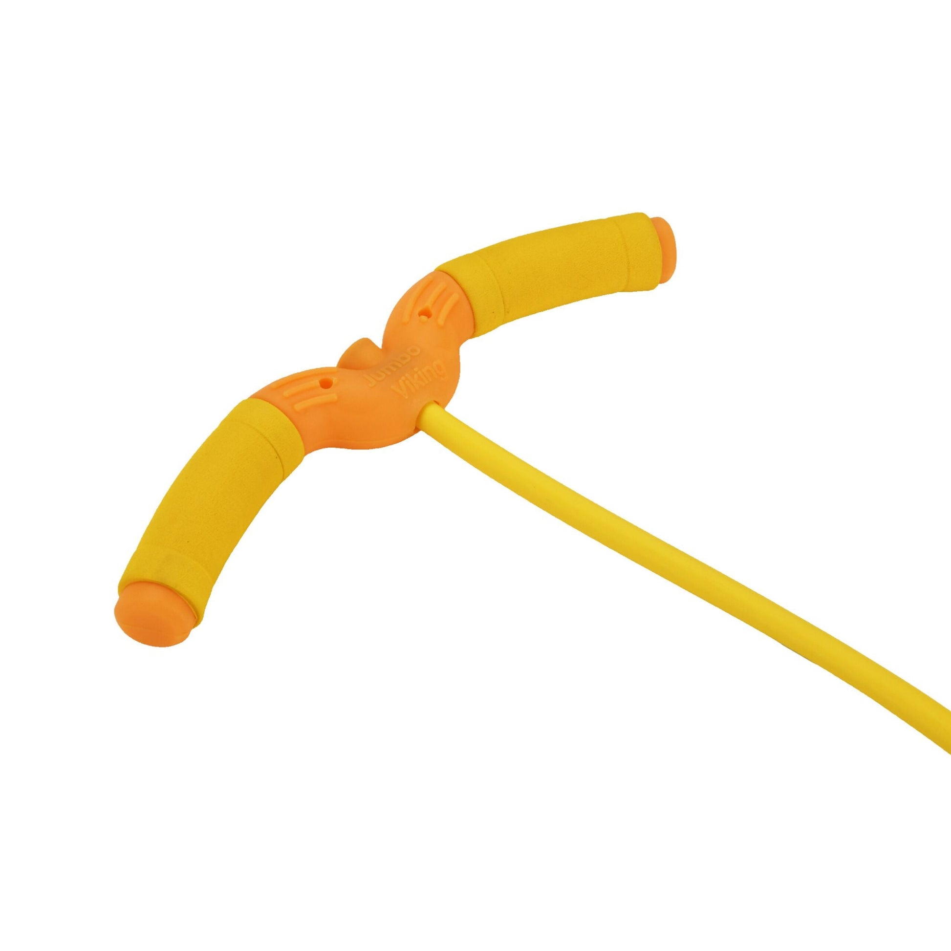 Pogo Ball mit Griffen für Kinder Gelb-Schwarz von Relaxdays